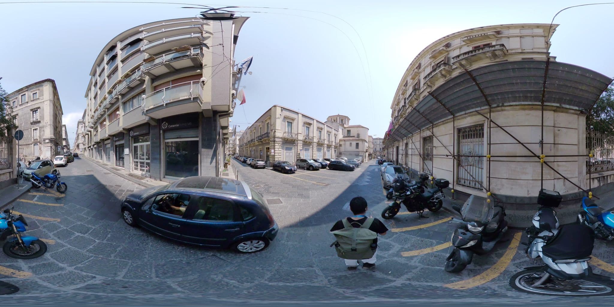 Street view near Quattro Canti Suites, Catania — © mapconcierge (CC BY-SA · Mapillary)