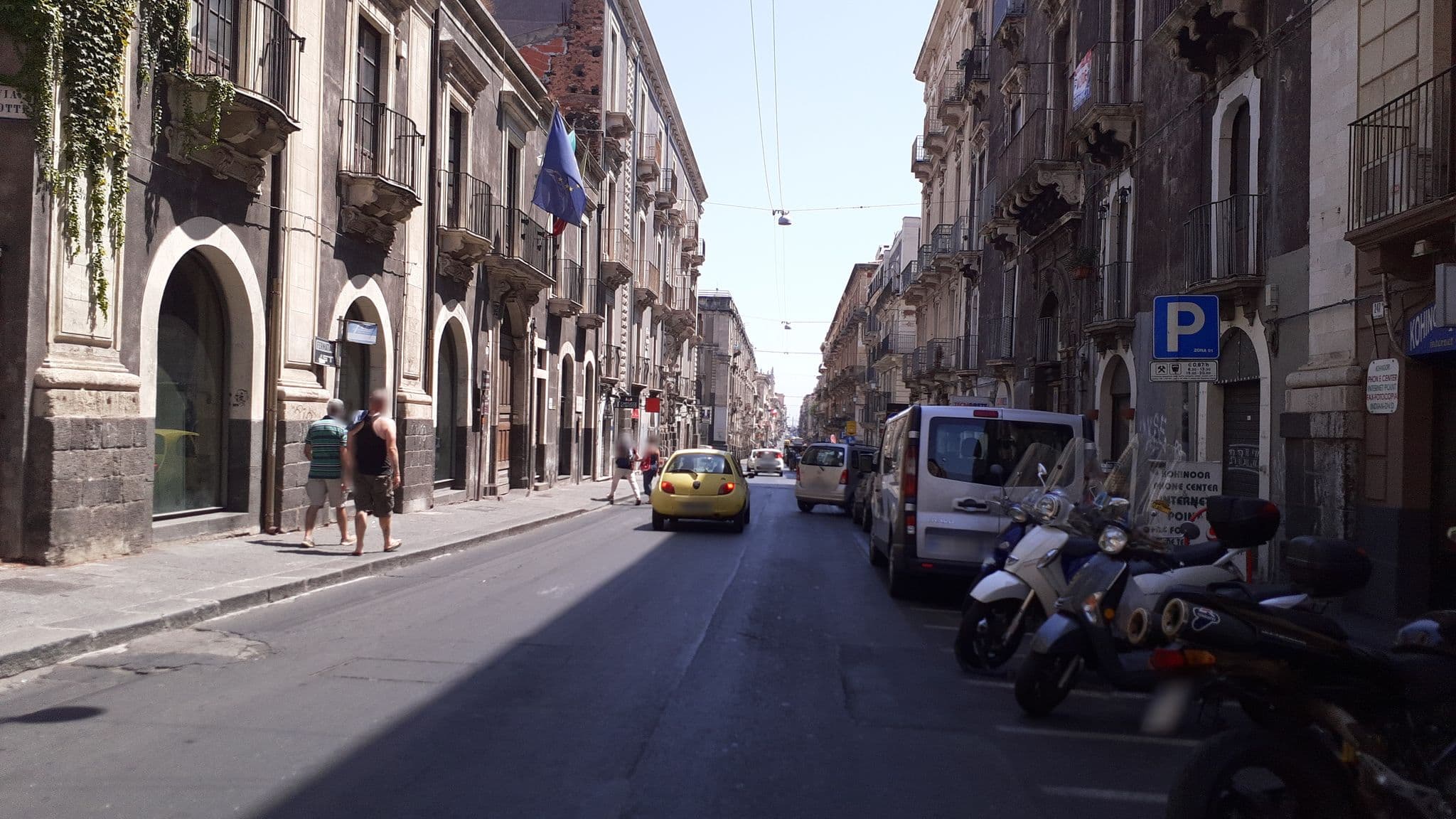 Street view near B&B Il Daviduccio, Catania — © agliatav (CC BY-SA · Mapillary)