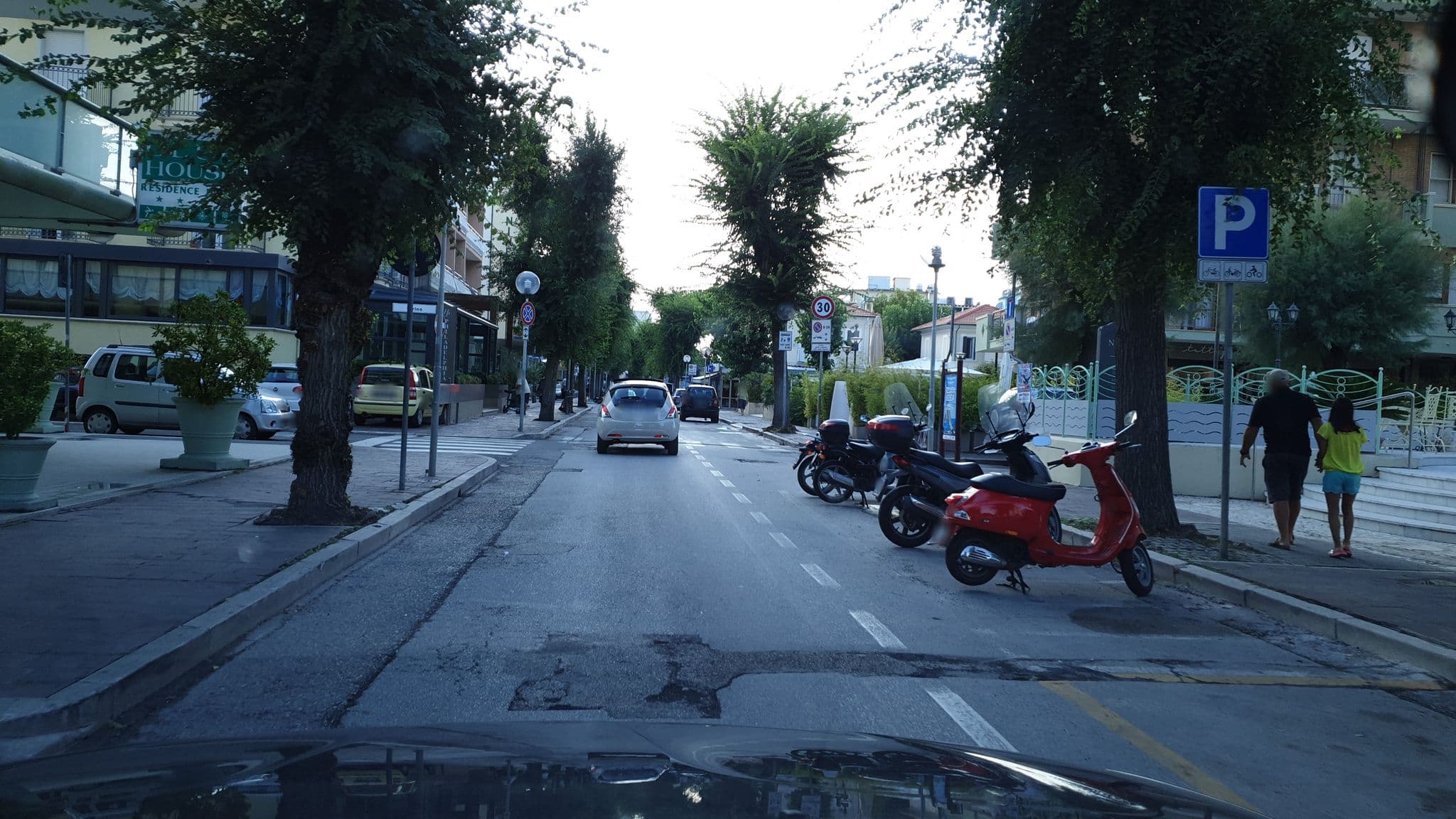 Street view near Hotel Napoleon Beach, Cattolica — © zerbit (CC BY-SA · Mapillary)