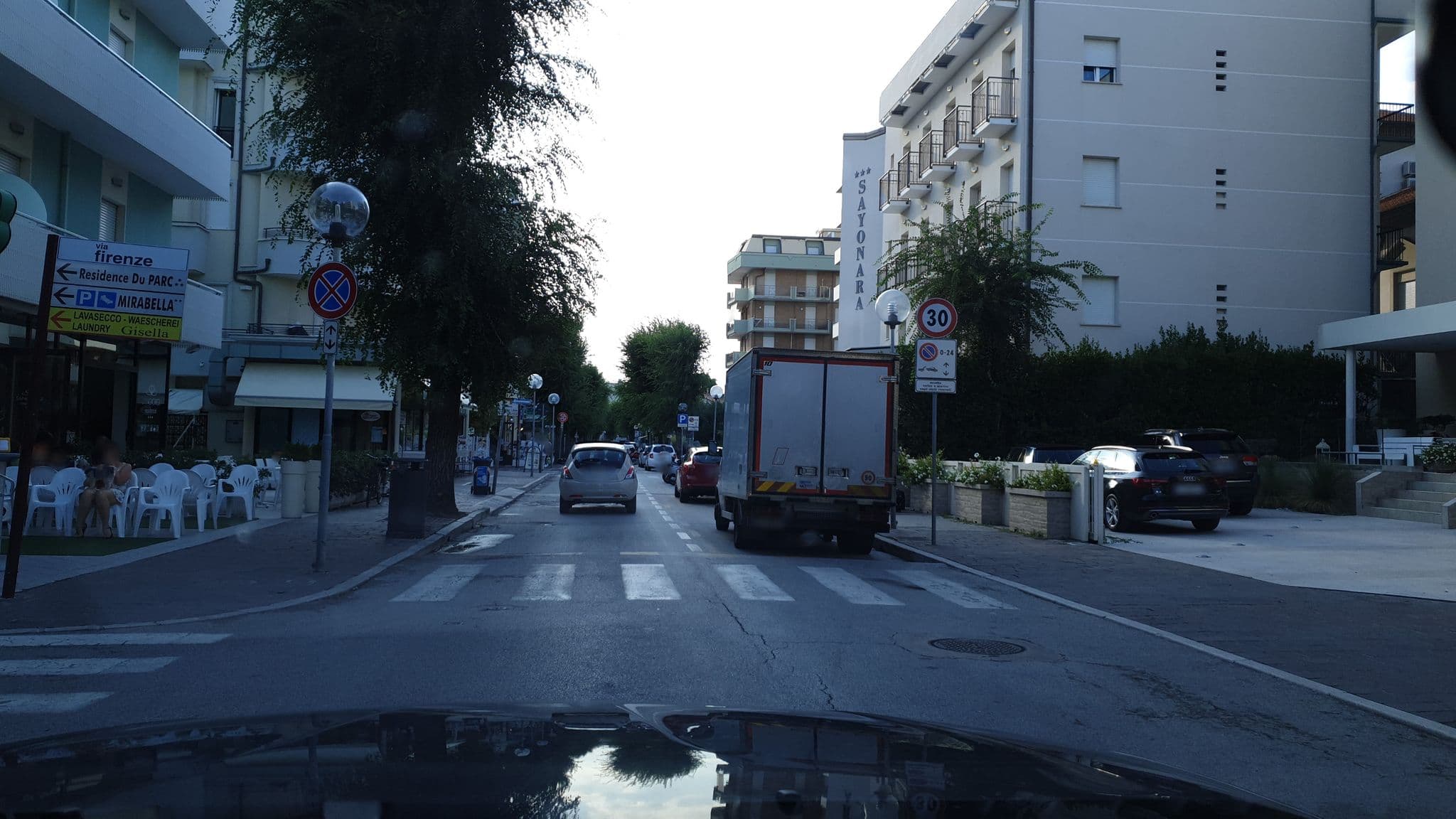 Street view near Hotel Mirabella, Cattolica — © zerbit (CC BY-SA · Mapillary)