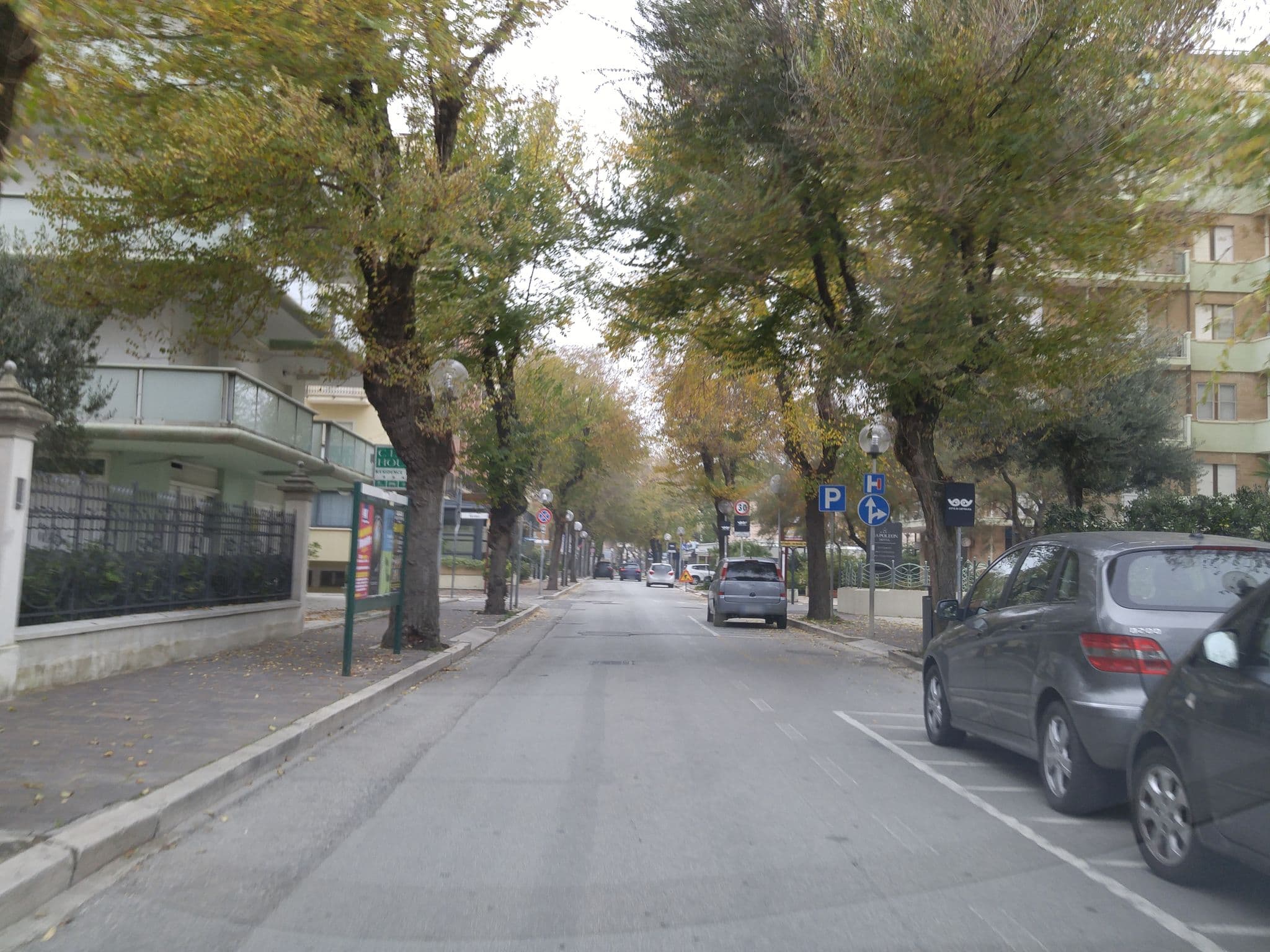 Street view near Hotel Excelsior Cattolica, Cattolica