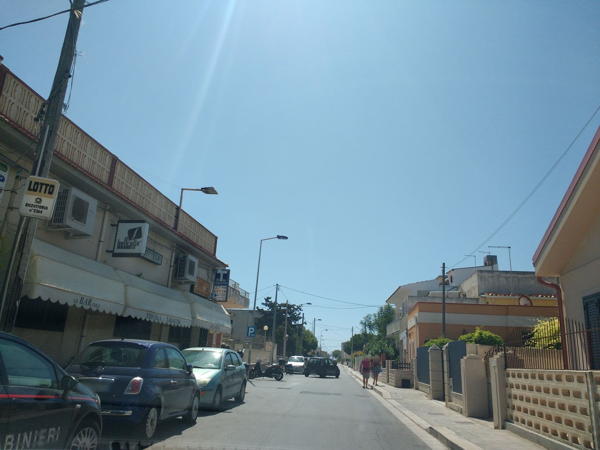 Street view near Le Signorine, Cava d'Aliga — © thetornado76 (CC BY-SA · Mapillary)