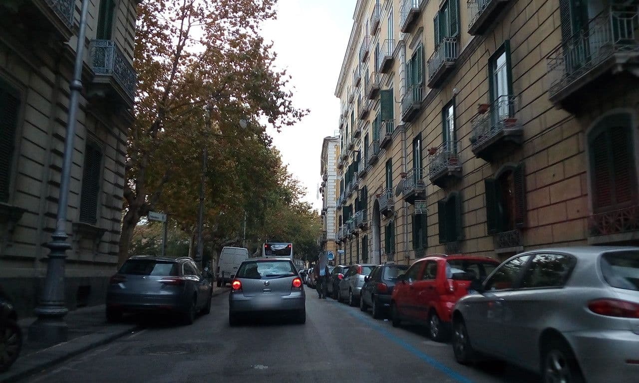 Street view near B&B Palazzo Scaramella, Vietri sul Mare — © giosa94 (CC BY-SA · Mapillary)