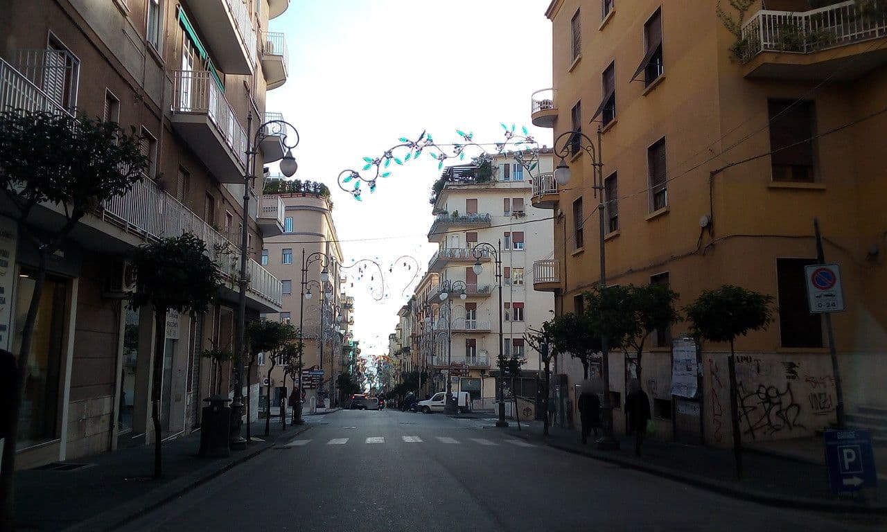 Street view near Bed & Breakfast Antonello, Salerno — © giosa94 (CC BY-SA · Mapillary)