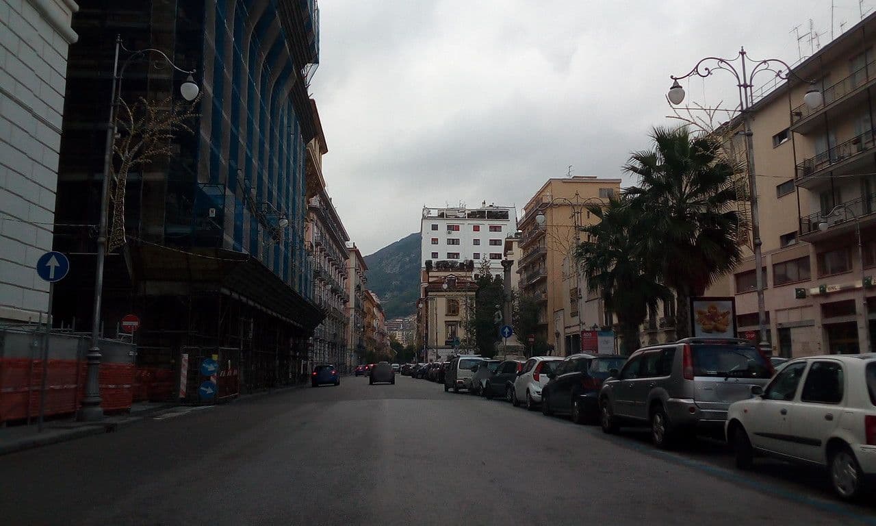 Street view near B&B SALERNO CENTER, Salerno — © giosa94 (CC BY-SA · Mapillary)
