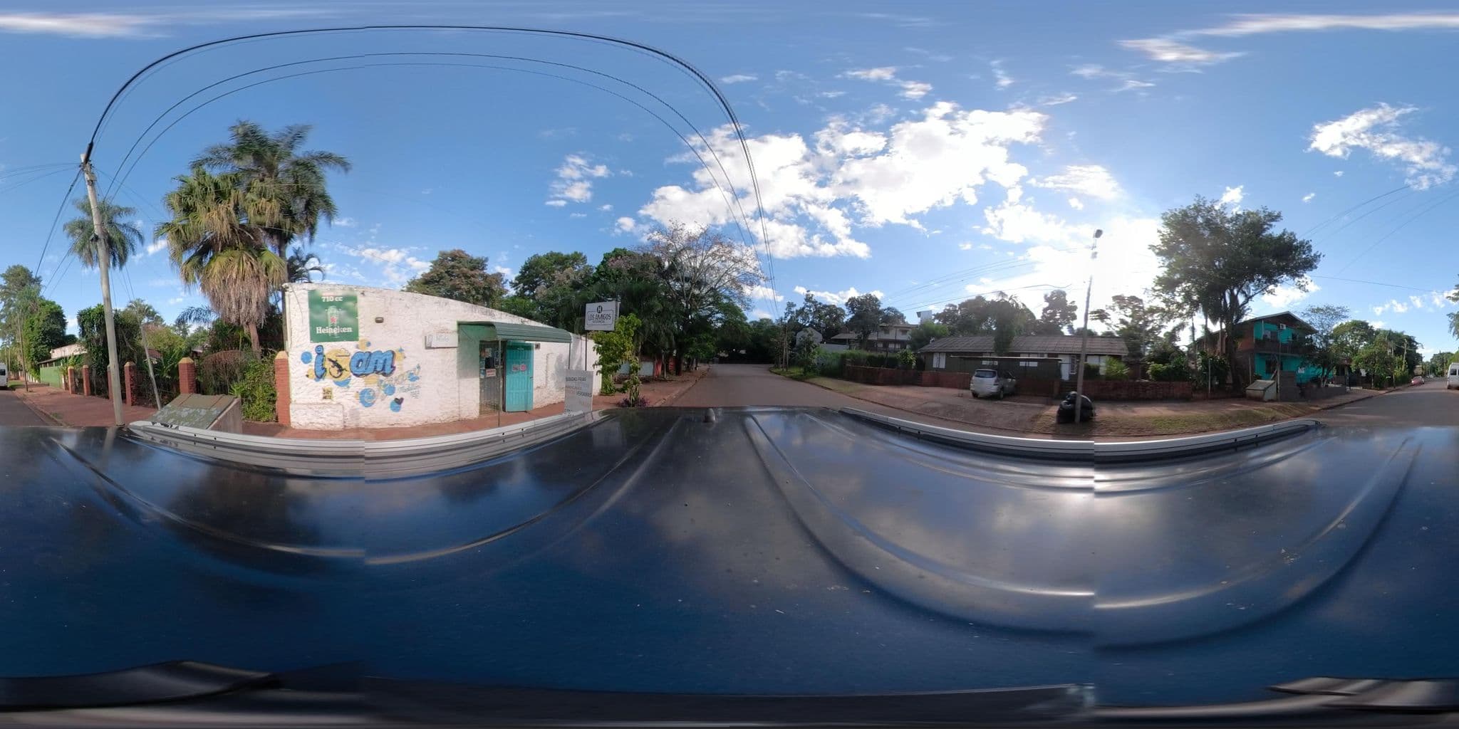 Street view near Residencial Amigos, Puerto Iguazú — © coralfm (CC BY-SA · Mapillary)