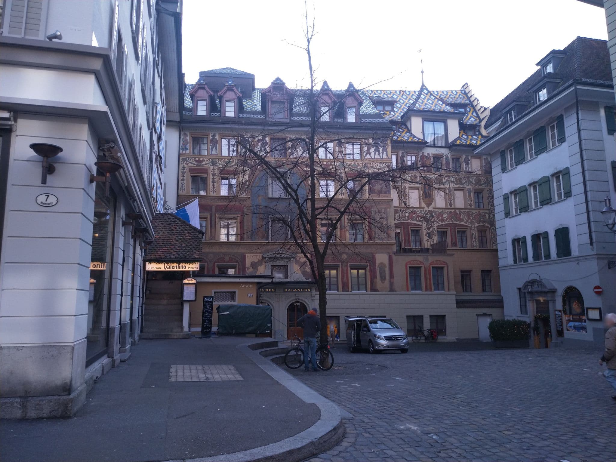 Street view near Hotel Krone, Luzern — © pablopita (CC BY-SA · Mapillary)