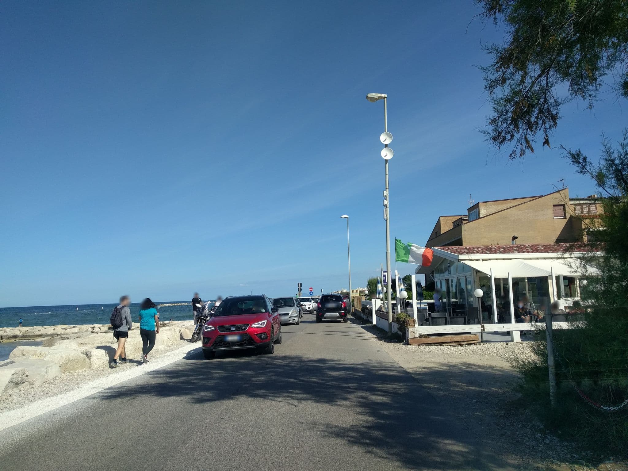 Street view near Chalet del Sole Fano, Fano — © sorcrosc (CC BY-SA · Mapillary)