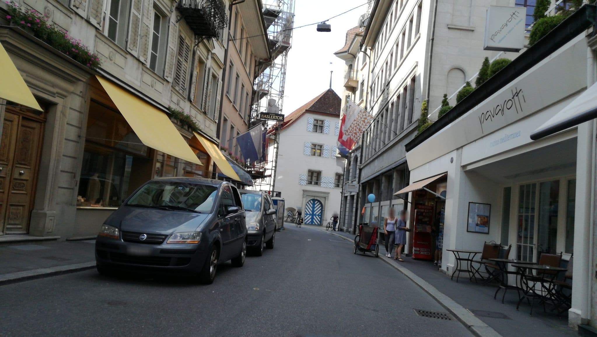 Street view near Hotel Baslertor Luzern, Luzern — © gismountains (CC BY-SA · Mapillary)
