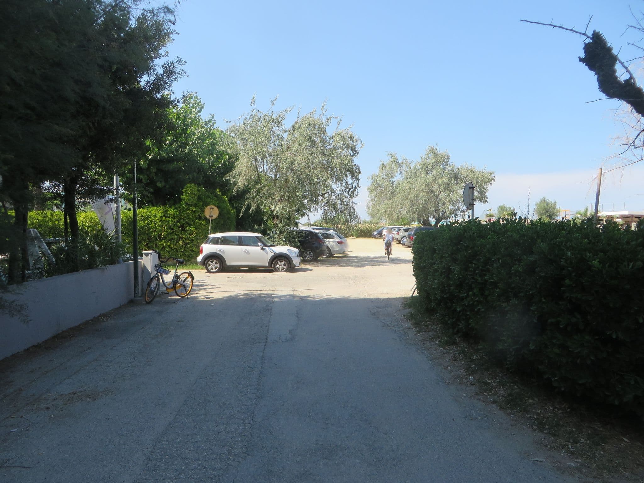 Street view near Hotel Viamare, Milano Marittima