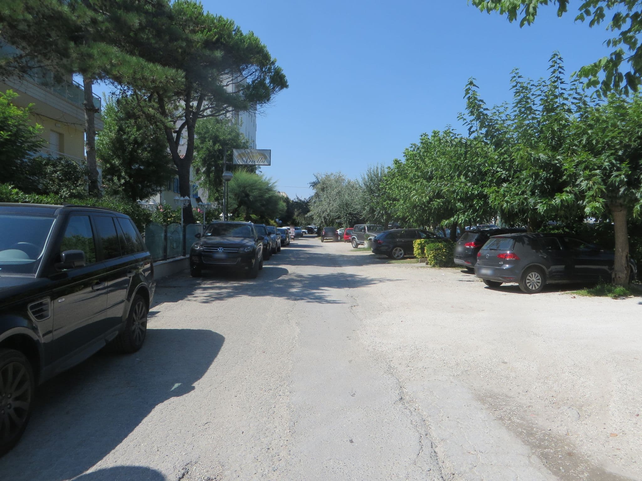 Street view near Hotel Ariella, Milano Marittima