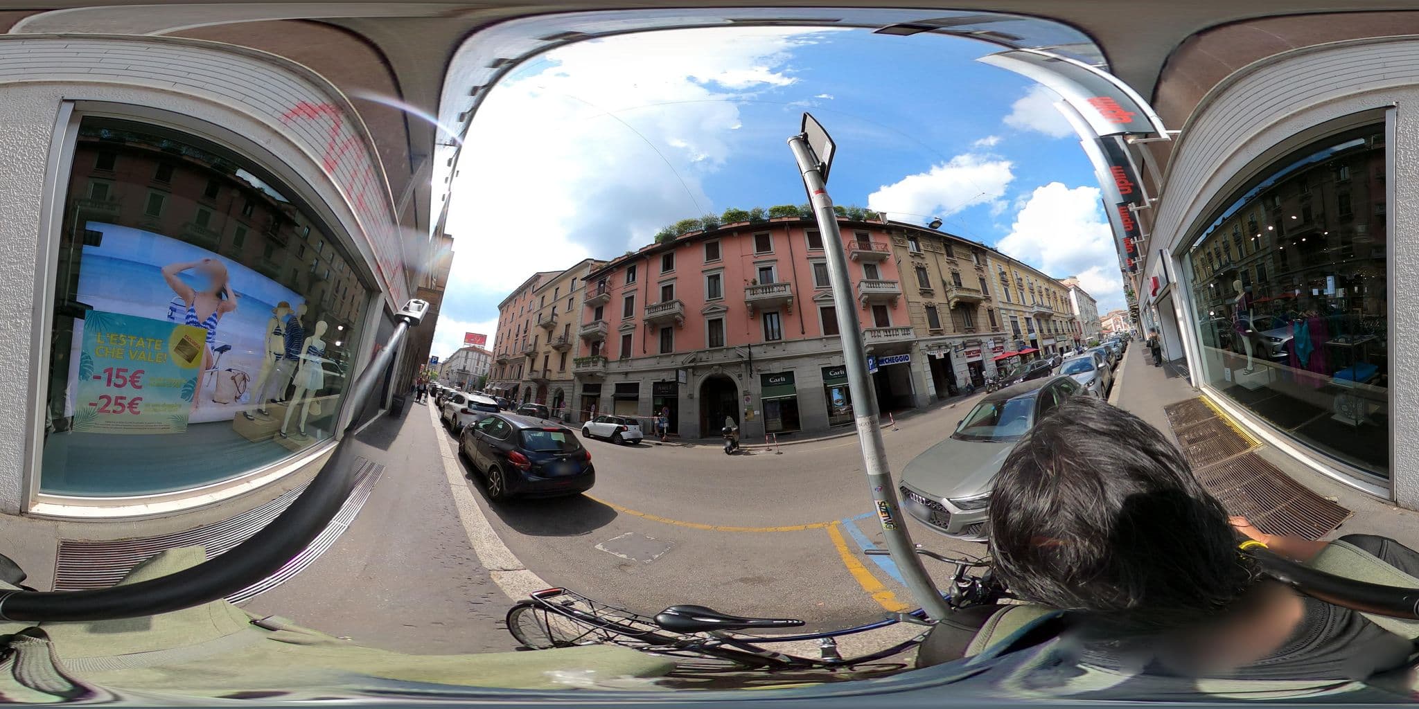 Street view near Hotel Fiorella Milano, Chinatown — © mapconcierge (CC BY-SA · Mapillary)