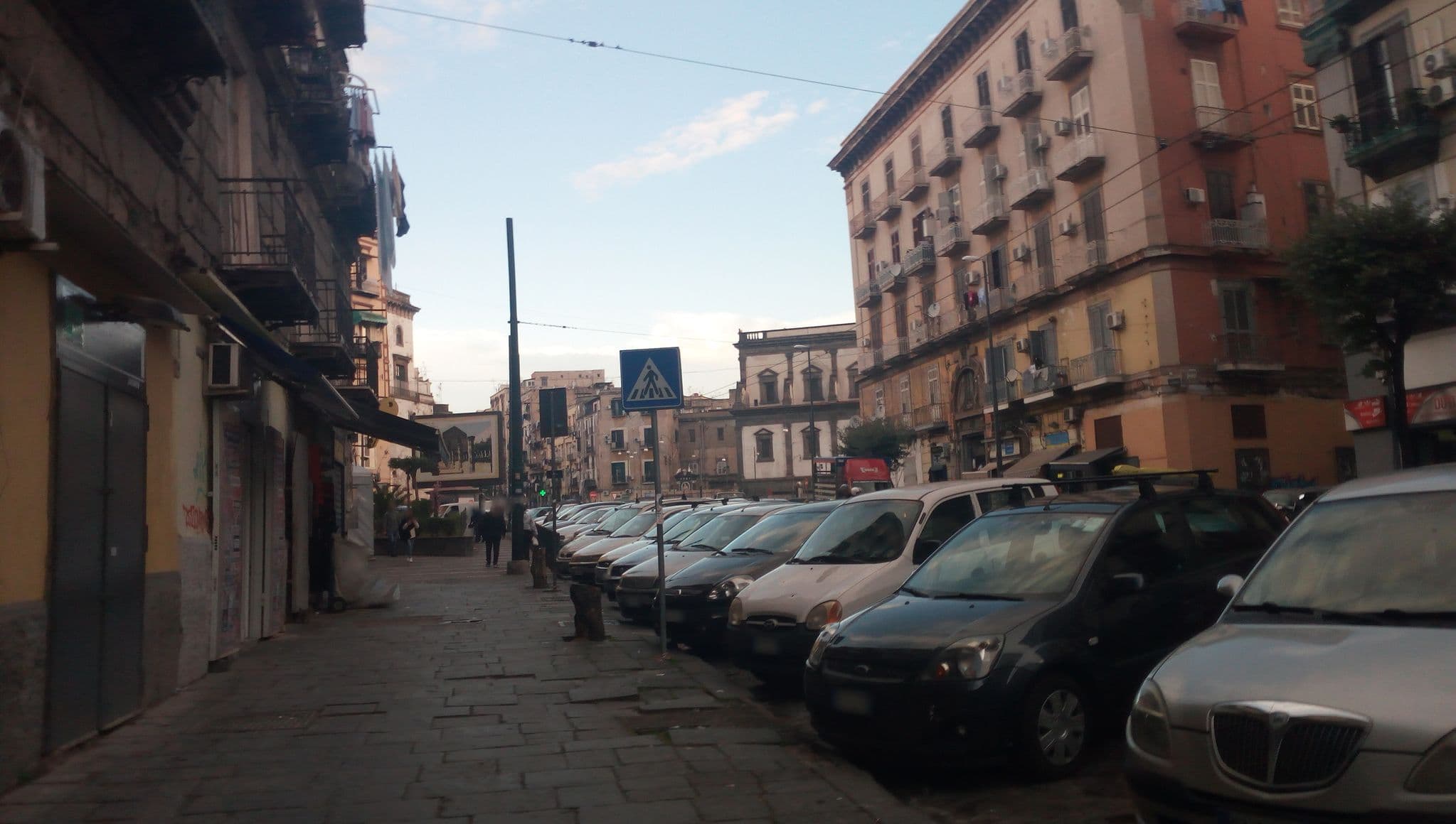 Street view near Hotel Oceania, Naples — © davidemorale (CC BY-SA · Mapillary)