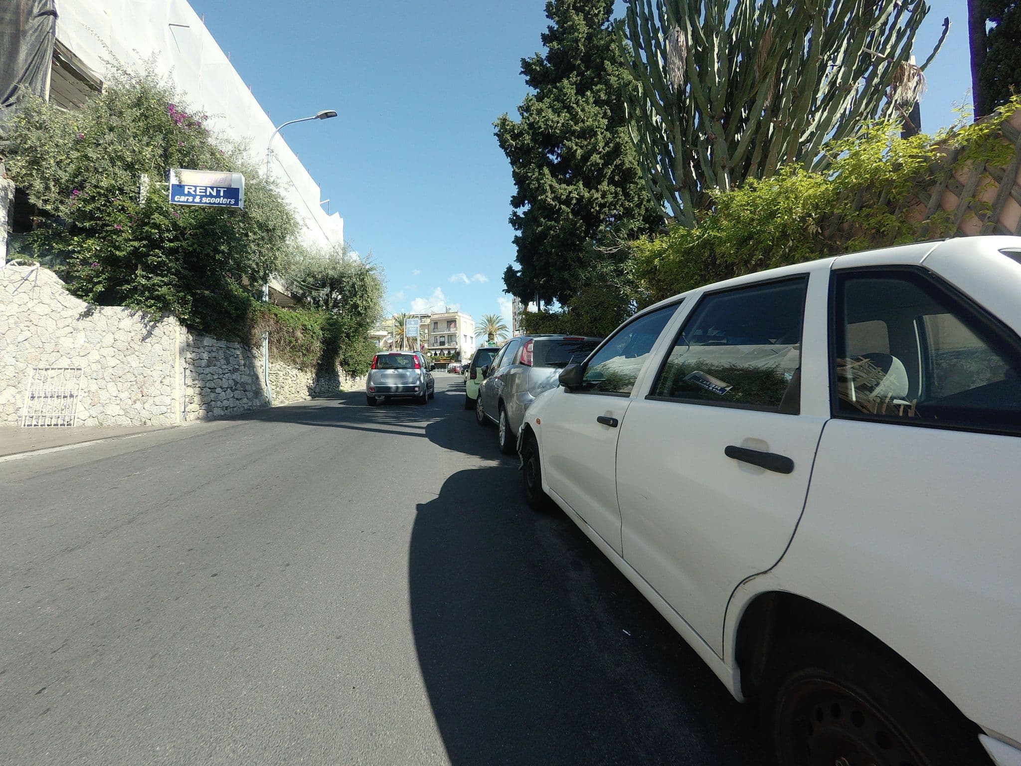 Street view near Hotel villino gallodoro, Taormina