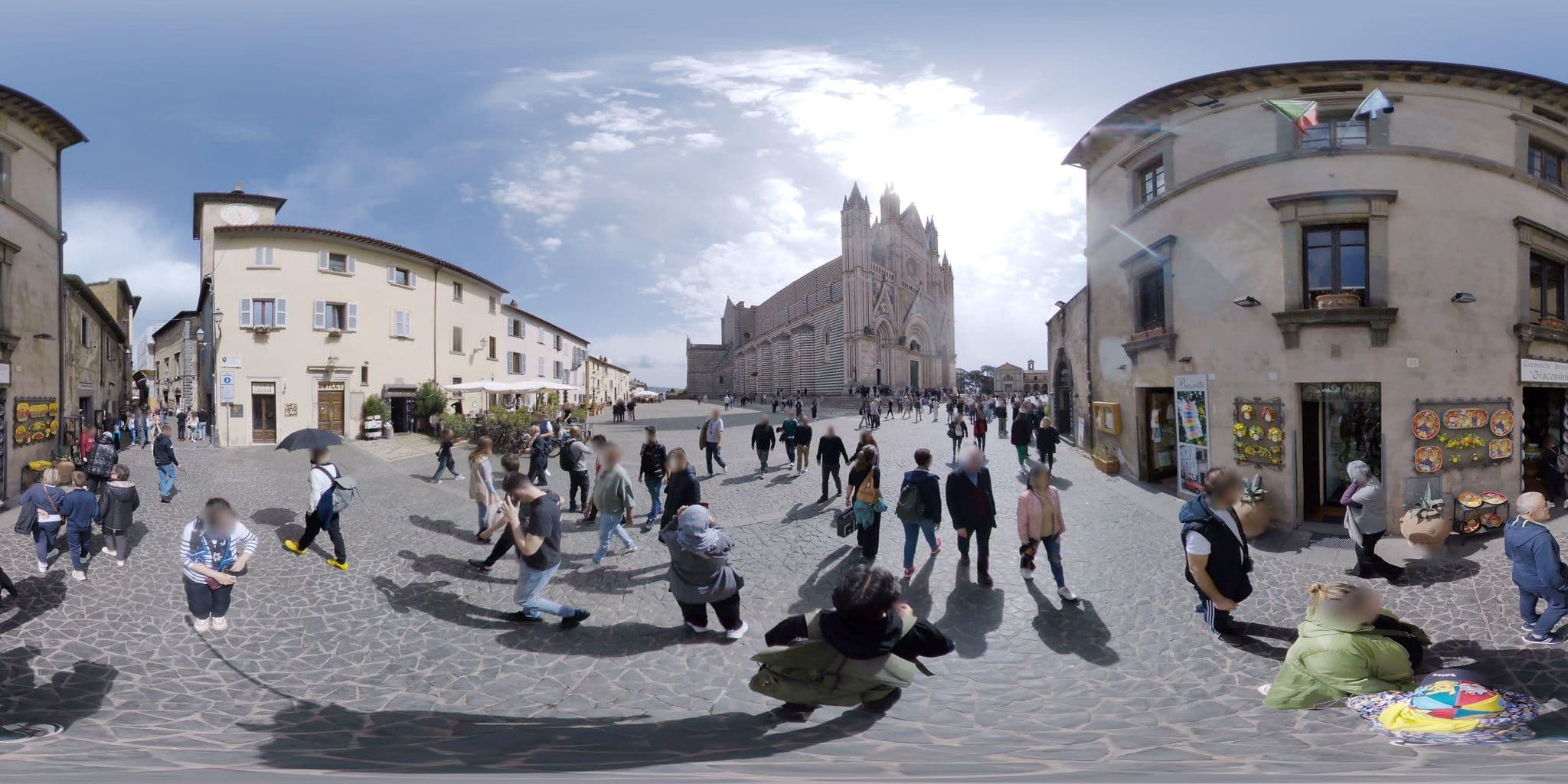 Street view near Hotel Virgilio, Orvieto — © mapconcierge (CC BY-SA · Mapillary)