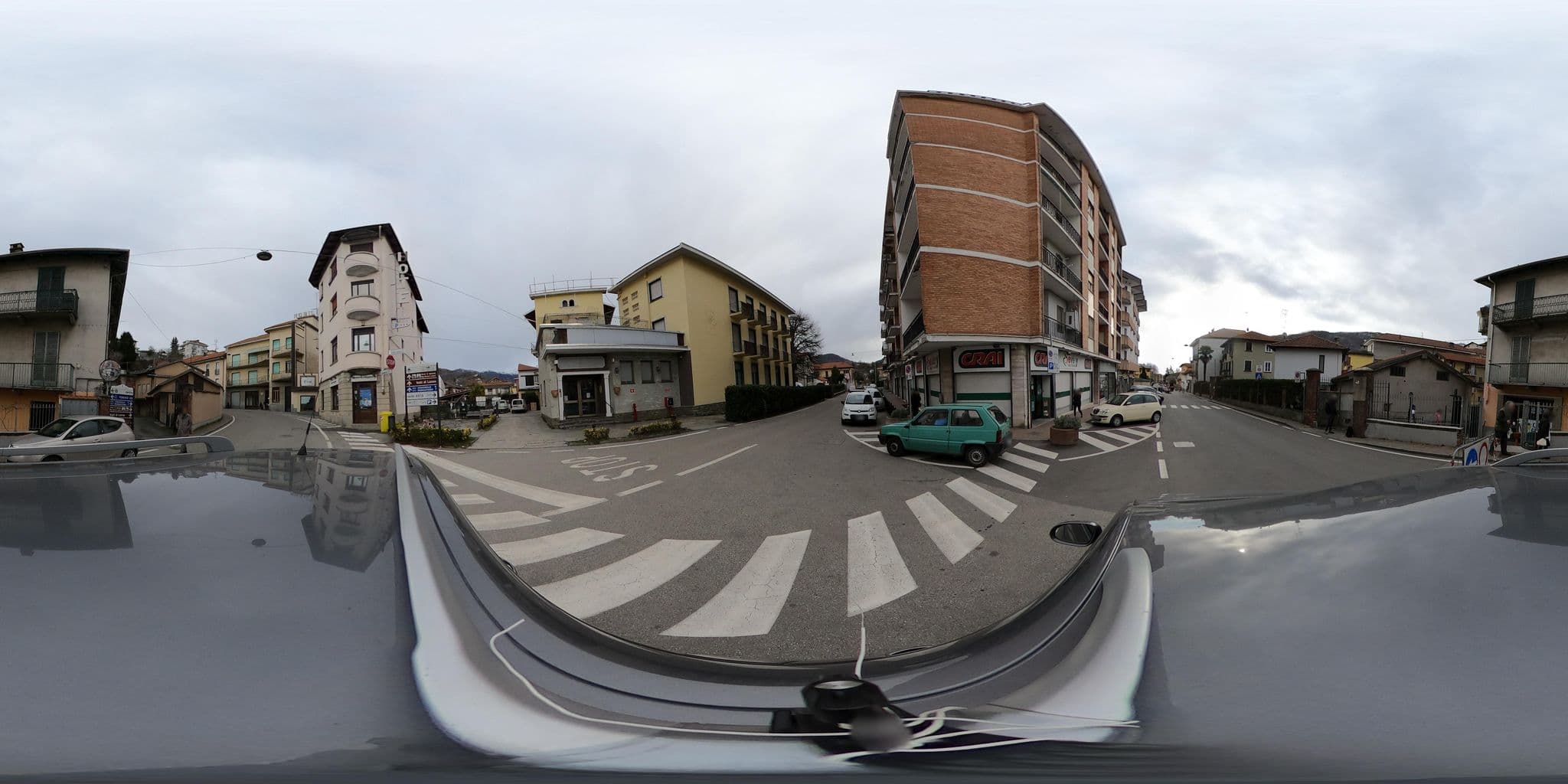 Street view near Hotel Ristorante Piemonte, Lanzo Torinese — © canfe (CC BY-SA · Mapillary)