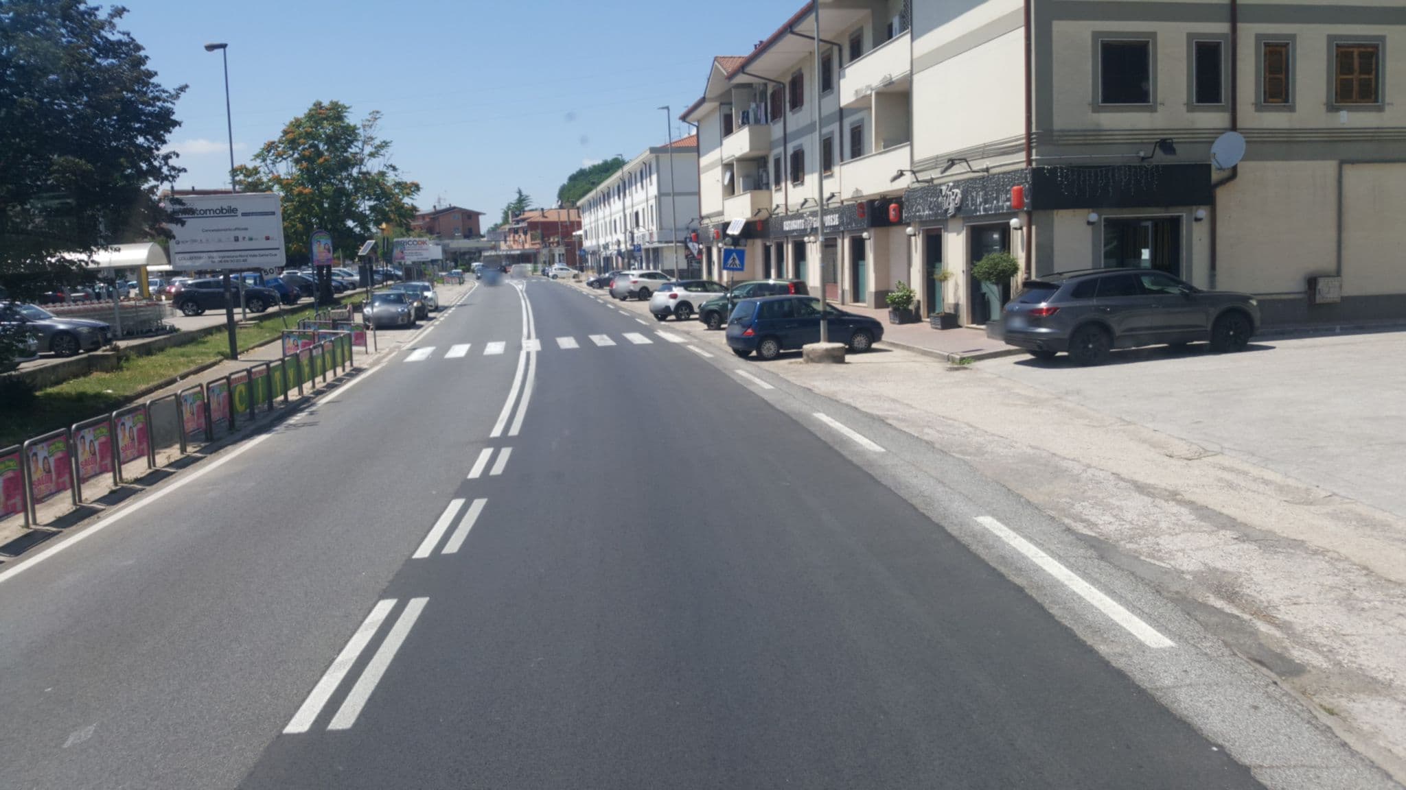 Street view near La Tenuta di Bacco, Colleferro — © klimakas (CC BY-SA · Mapillary)