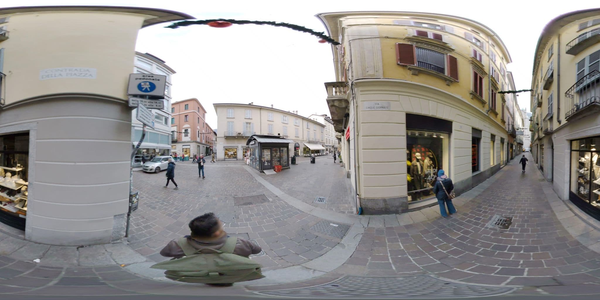 Street view near Residence Sant'Abbondio, Como — © mapconcierge (CC BY-SA · Mapillary)