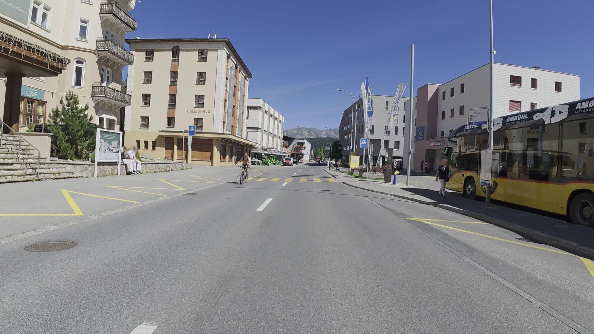 Street view near Flüela, Davos — © Guzzi_Franze (CC BY-SA · Mapillary)