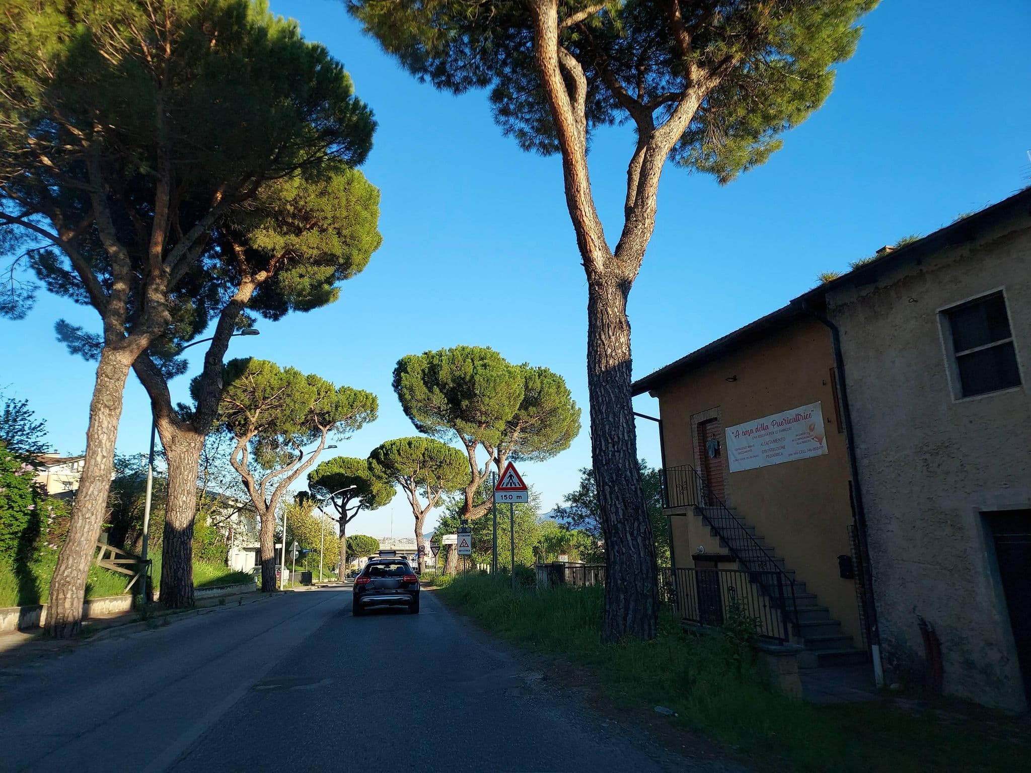 Street view near B&B Villa Elda, Coppito — © odiug (CC BY-SA · Mapillary)