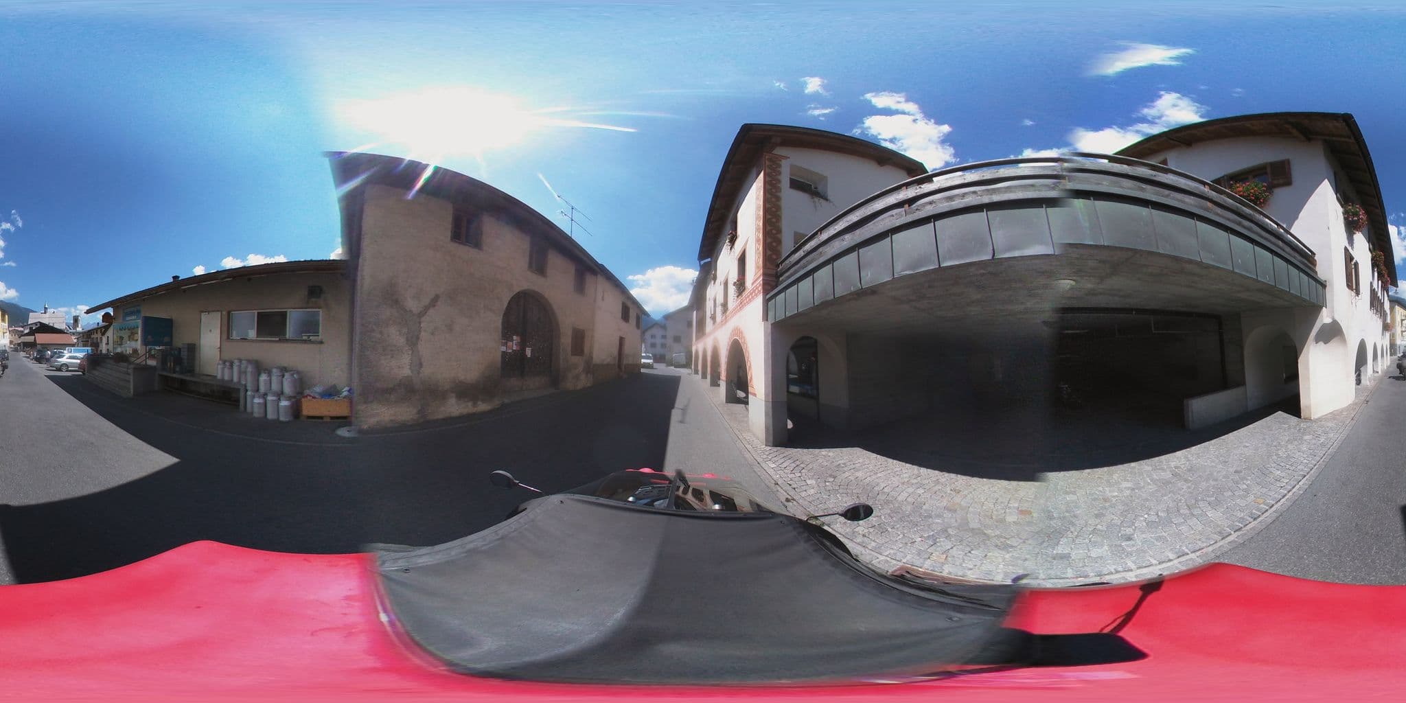 Street view near Chalet Squirlat, Scuol