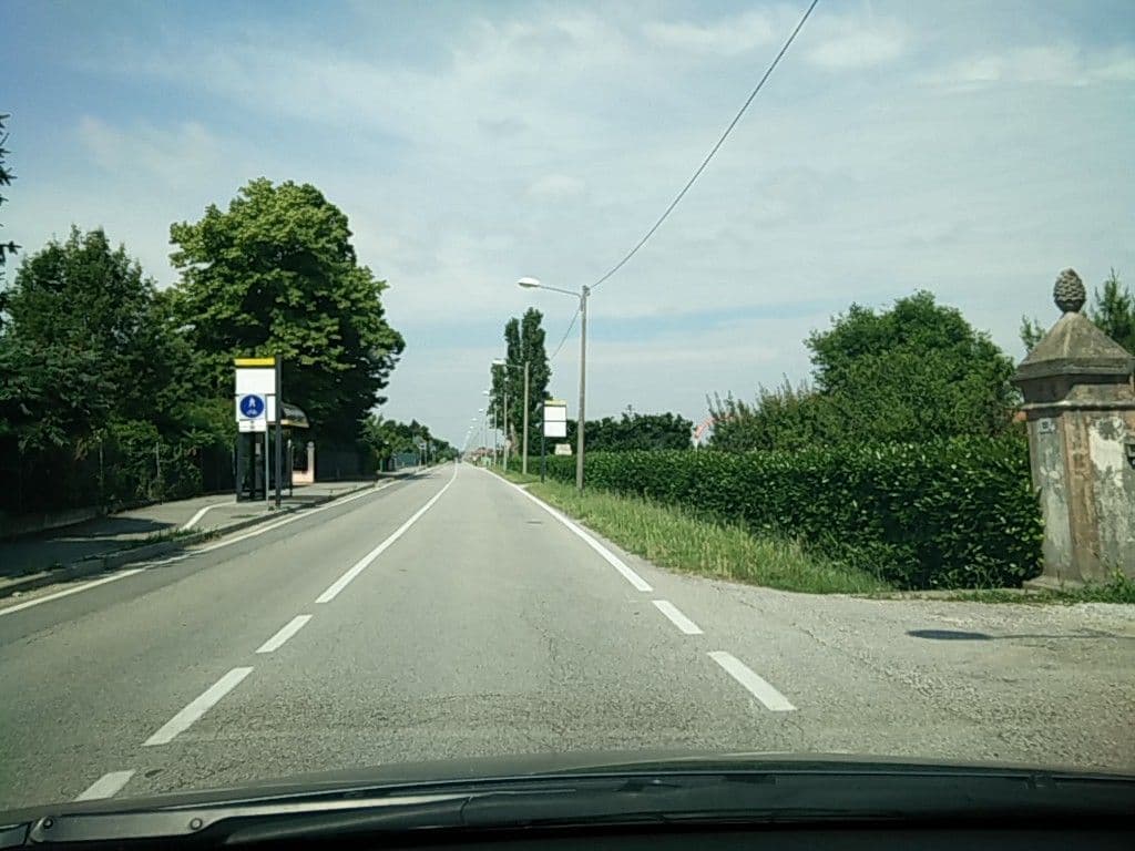 Street view near Ca' Tessera Venice Airport, Tessera — © bellazambo (CC BY-SA · Mapillary)