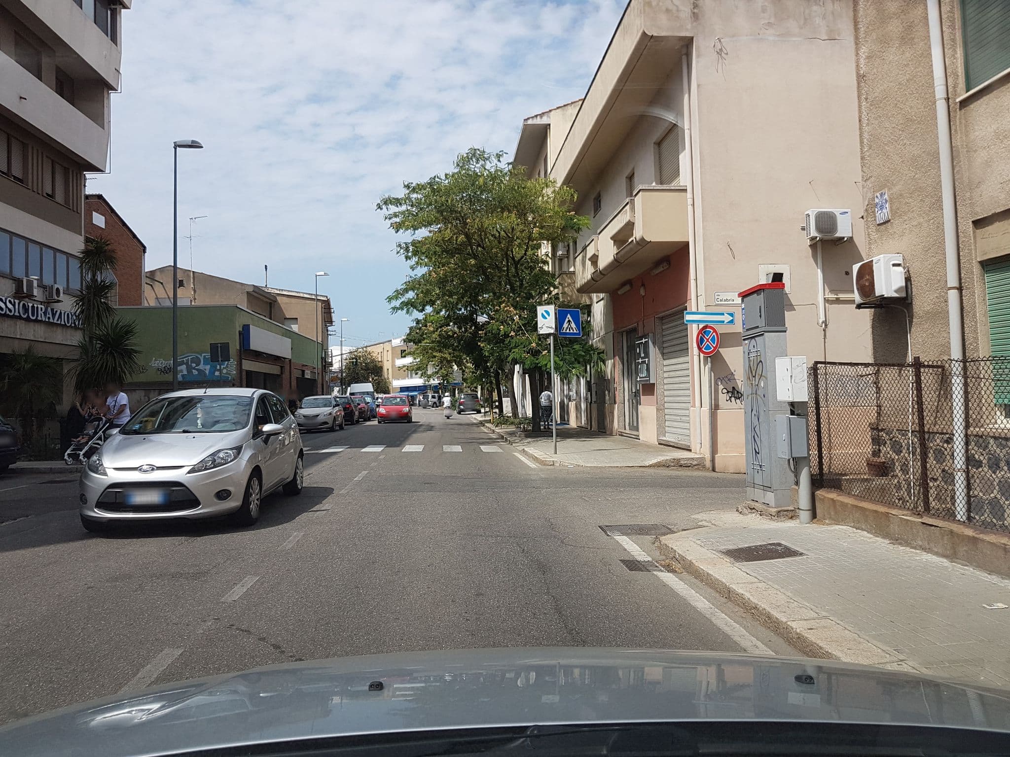 Street view near Four Rooms Guesthouse, Oristano — © damjang (CC BY-SA · Mapillary)
