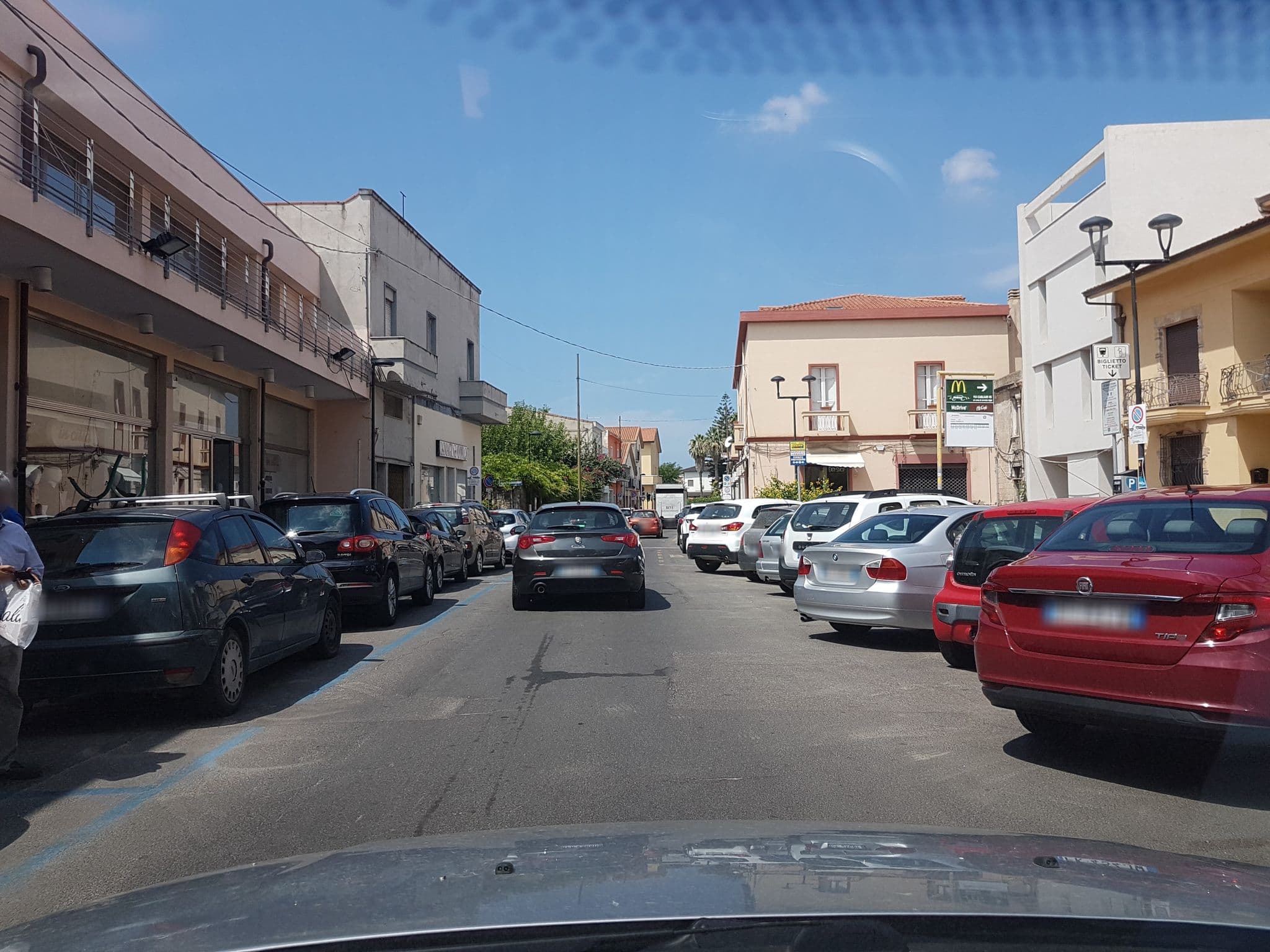 Street view near TH collection rooms, Oristano — © damjang (CC BY-SA · Mapillary)