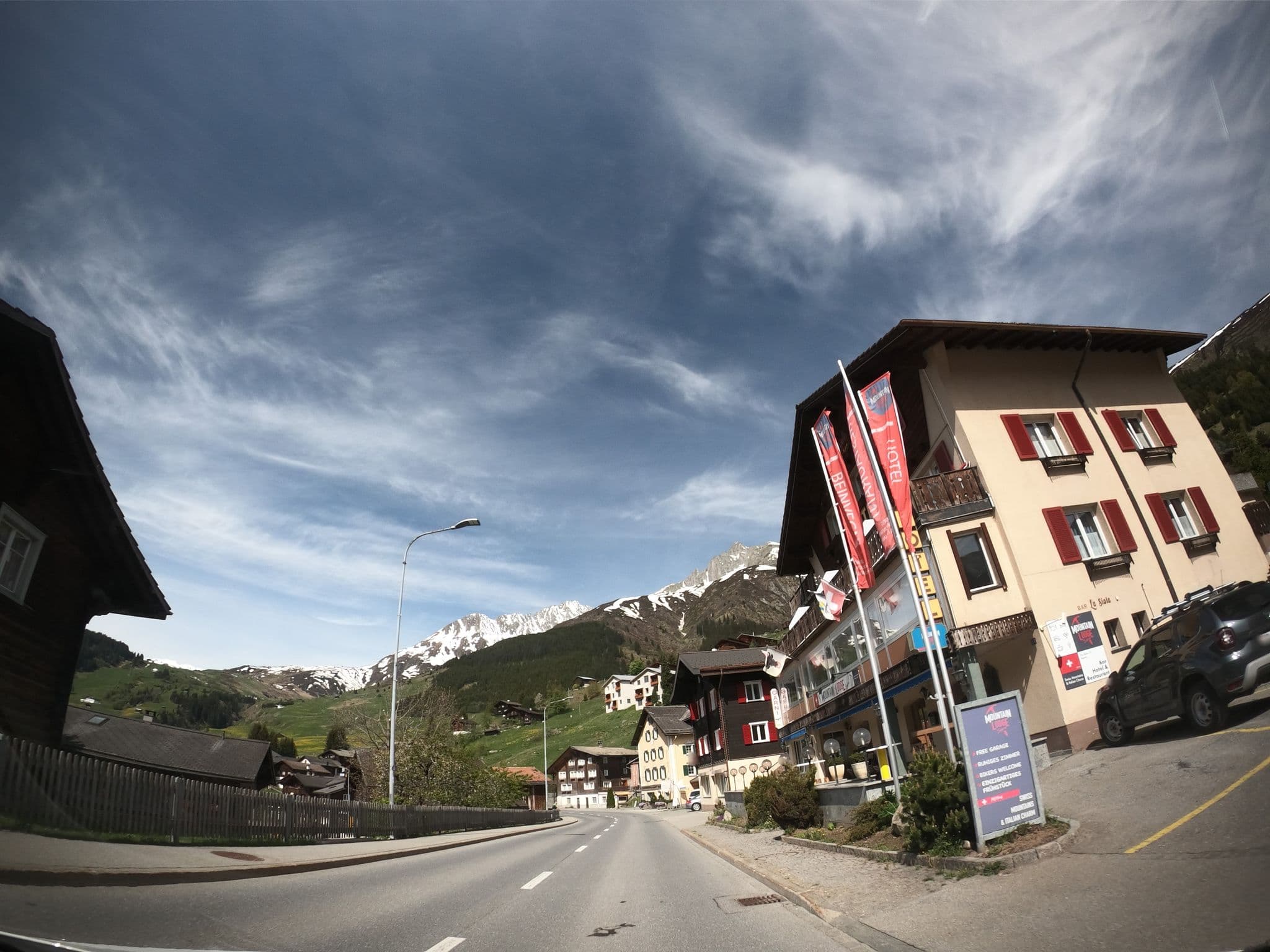 Street view near Mountain Lodge, Disentis — © canadarunner (CC BY-SA · Mapillary)