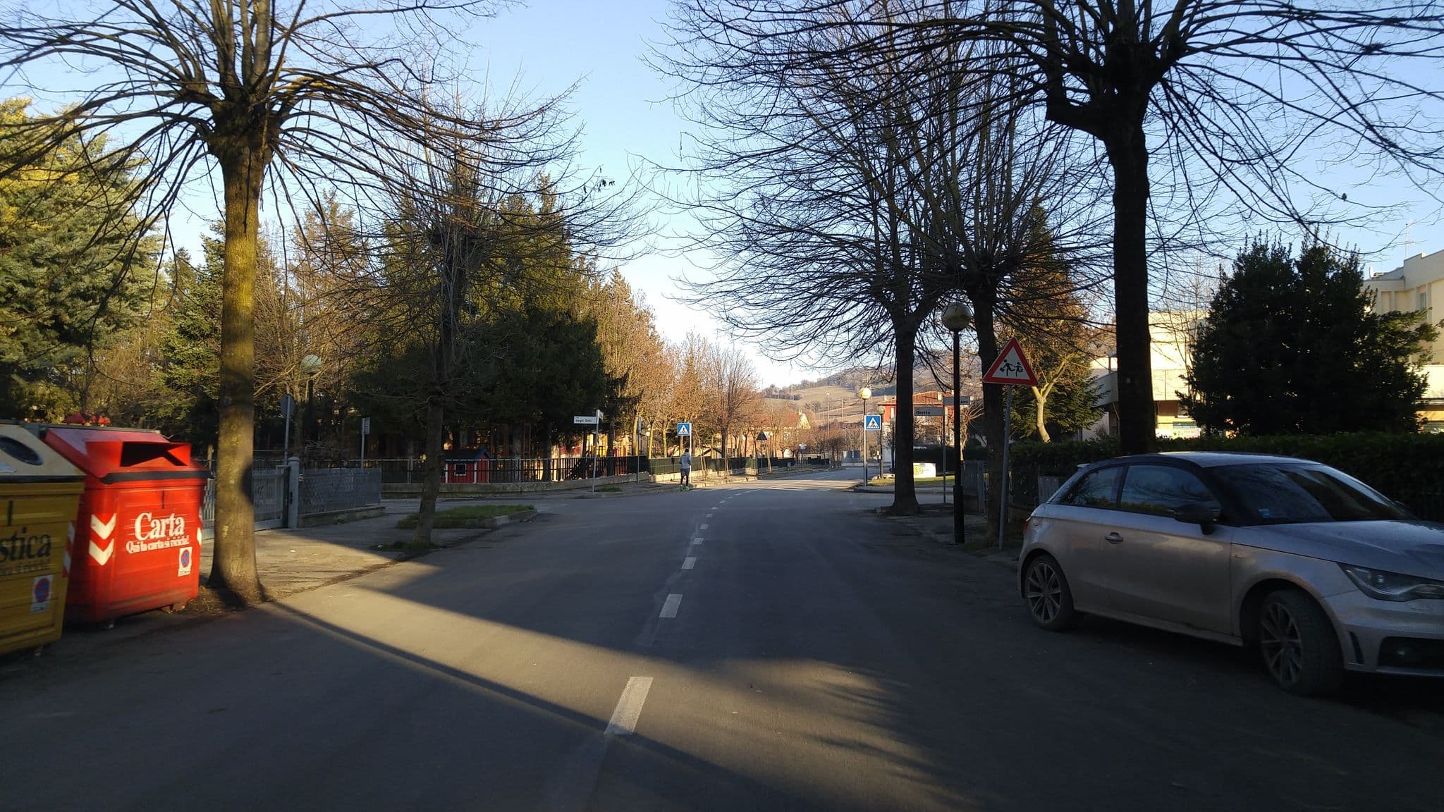 Street view near b&B Ca' del Pino, Fermignano — © sorcrosc (CC BY-SA · Mapillary)