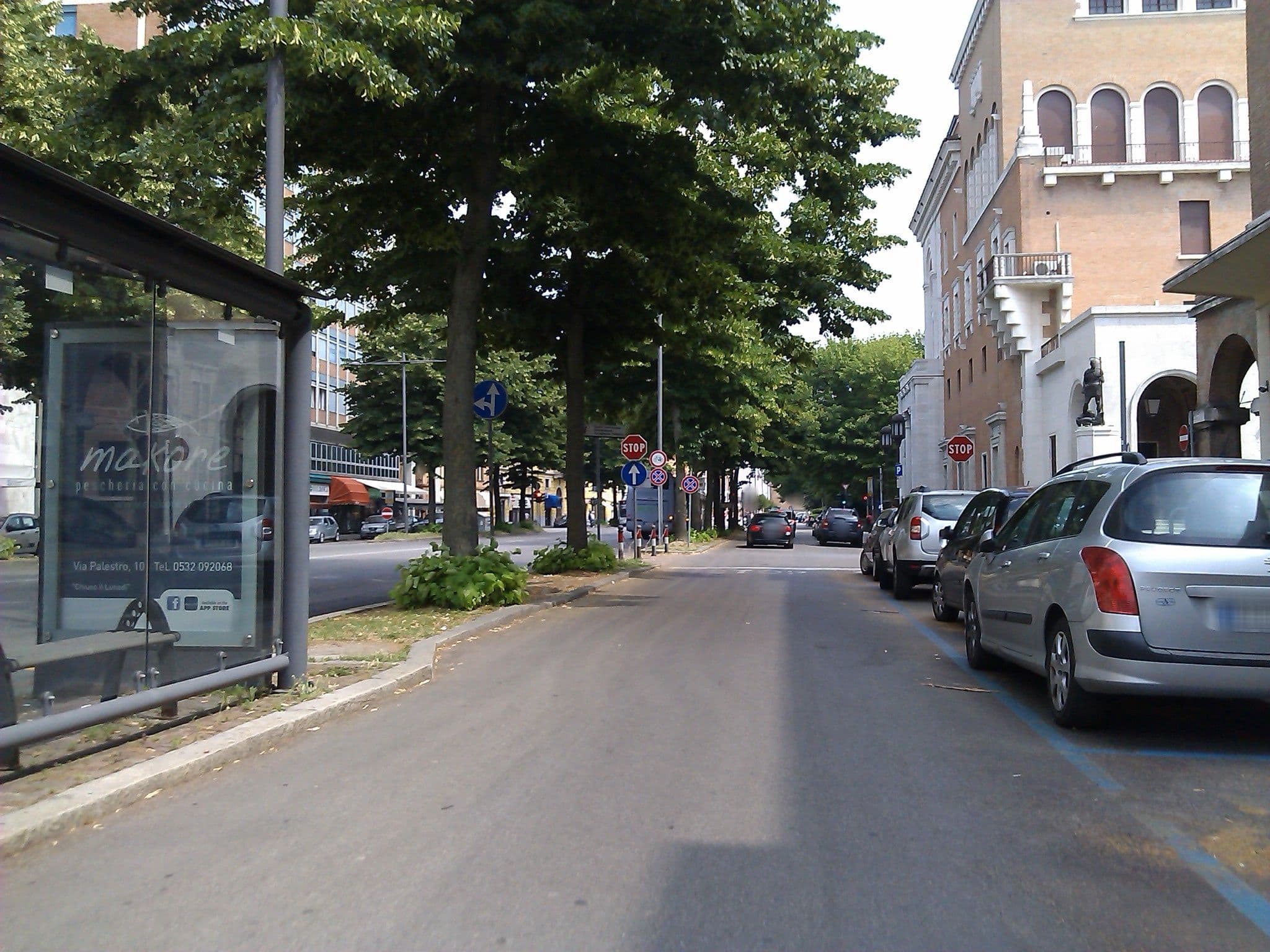 Street view near EGO' Residence Ferrara, Ferrara — © changchun1 (CC BY-SA · Mapillary)
