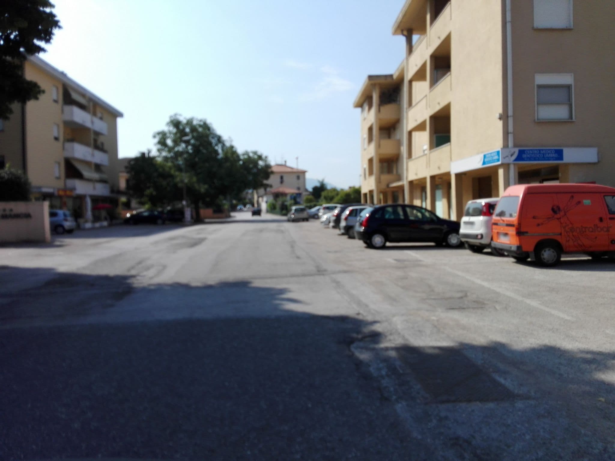 Street view near Albergo Casa Mancia, Foligno — © comunedifoligno (CC BY-SA · Mapillary)