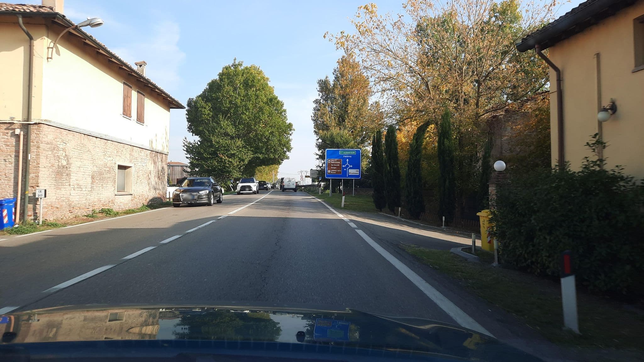 Street view near La Corte del Mulino, Fontevivo — © wegavision (CC BY-SA · Mapillary)