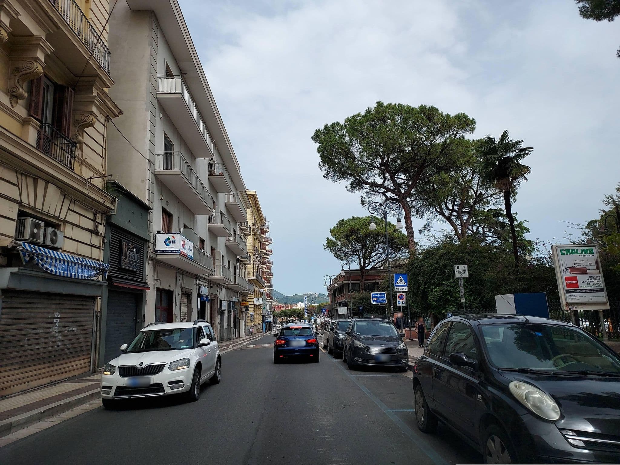 Street view near B&B Vitruvio Suites, Formia — © odiug (CC BY-SA · Mapillary)
