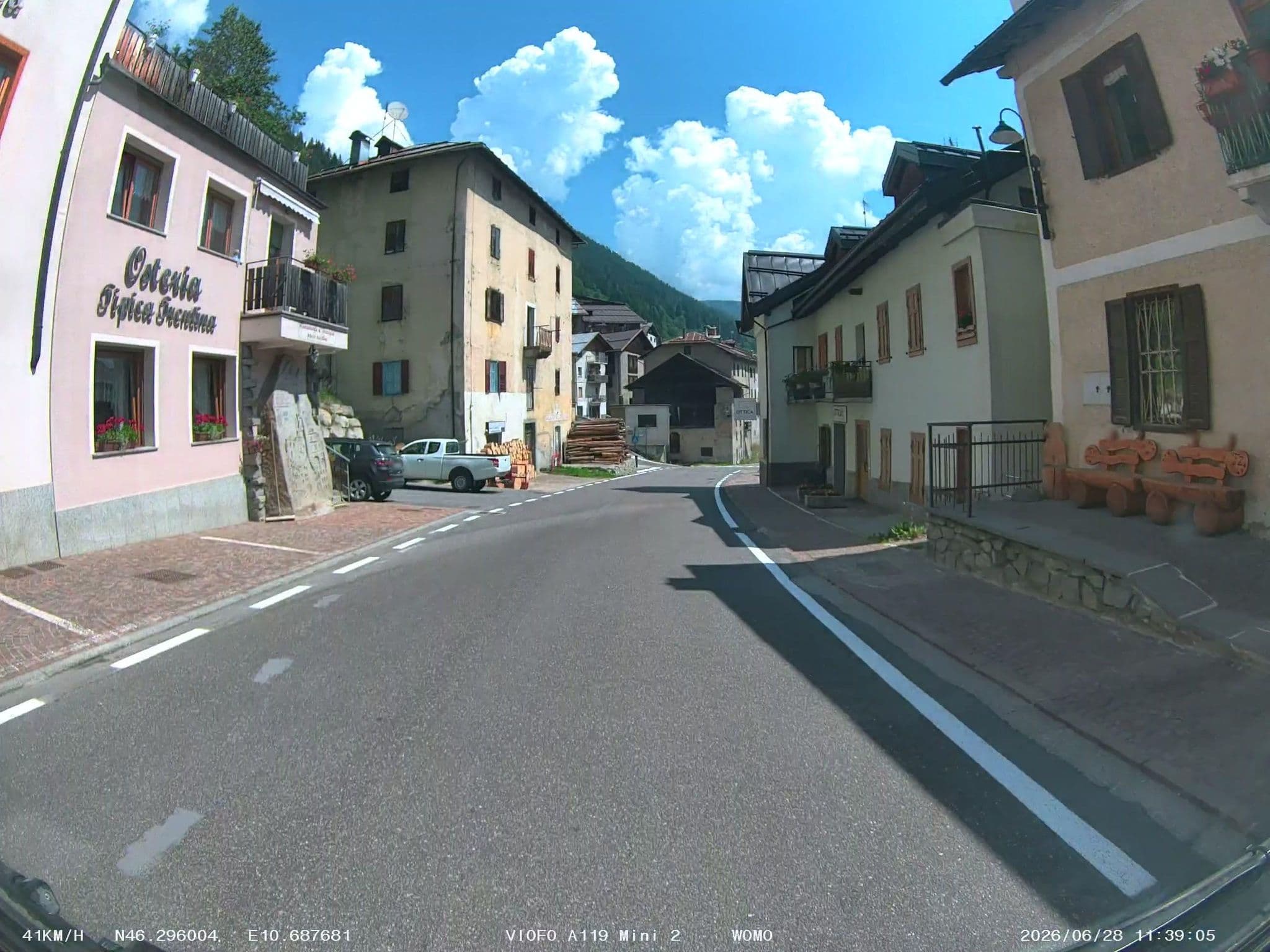 Street view near Albergo Alpino 3 stelle, Vermiglio — © soulcover (CC BY-SA · Mapillary)