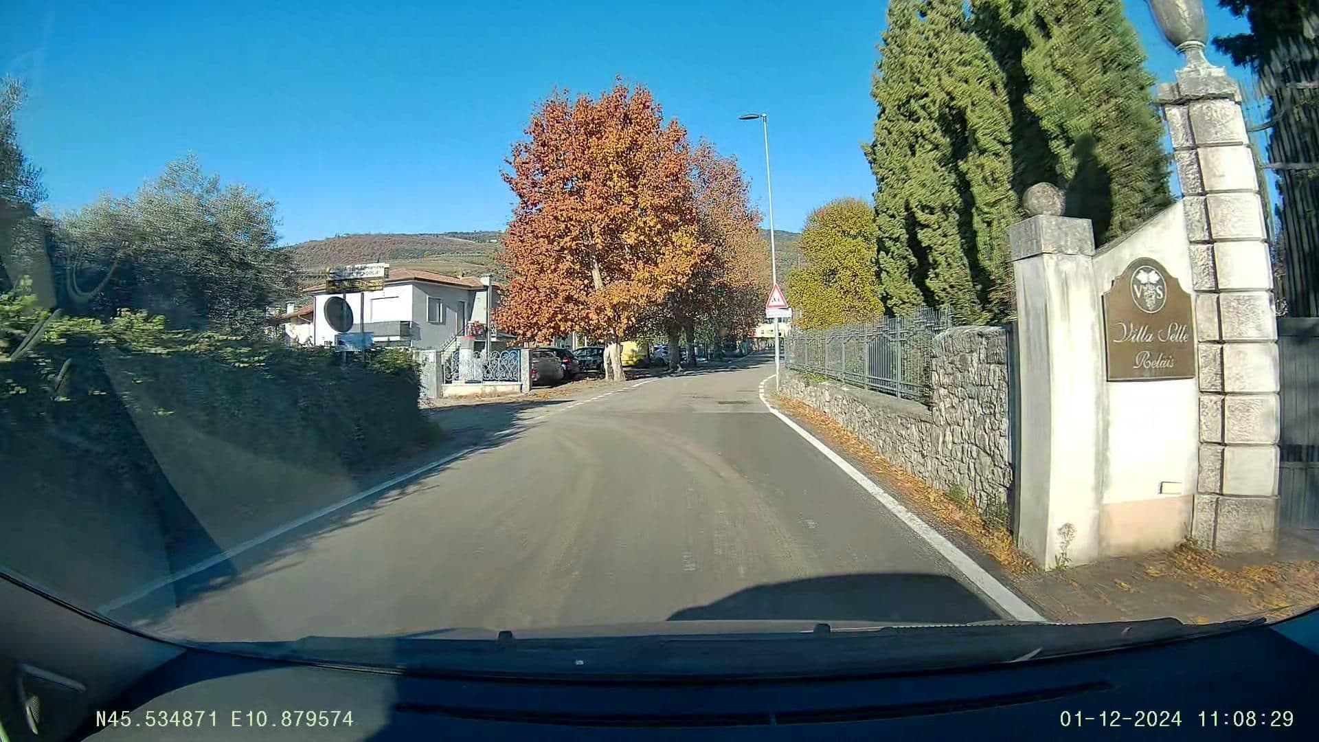 Street view near Relais Villa Selle Fumane, Fumane — © Jacopo86 (CC BY-SA · Mapillary)