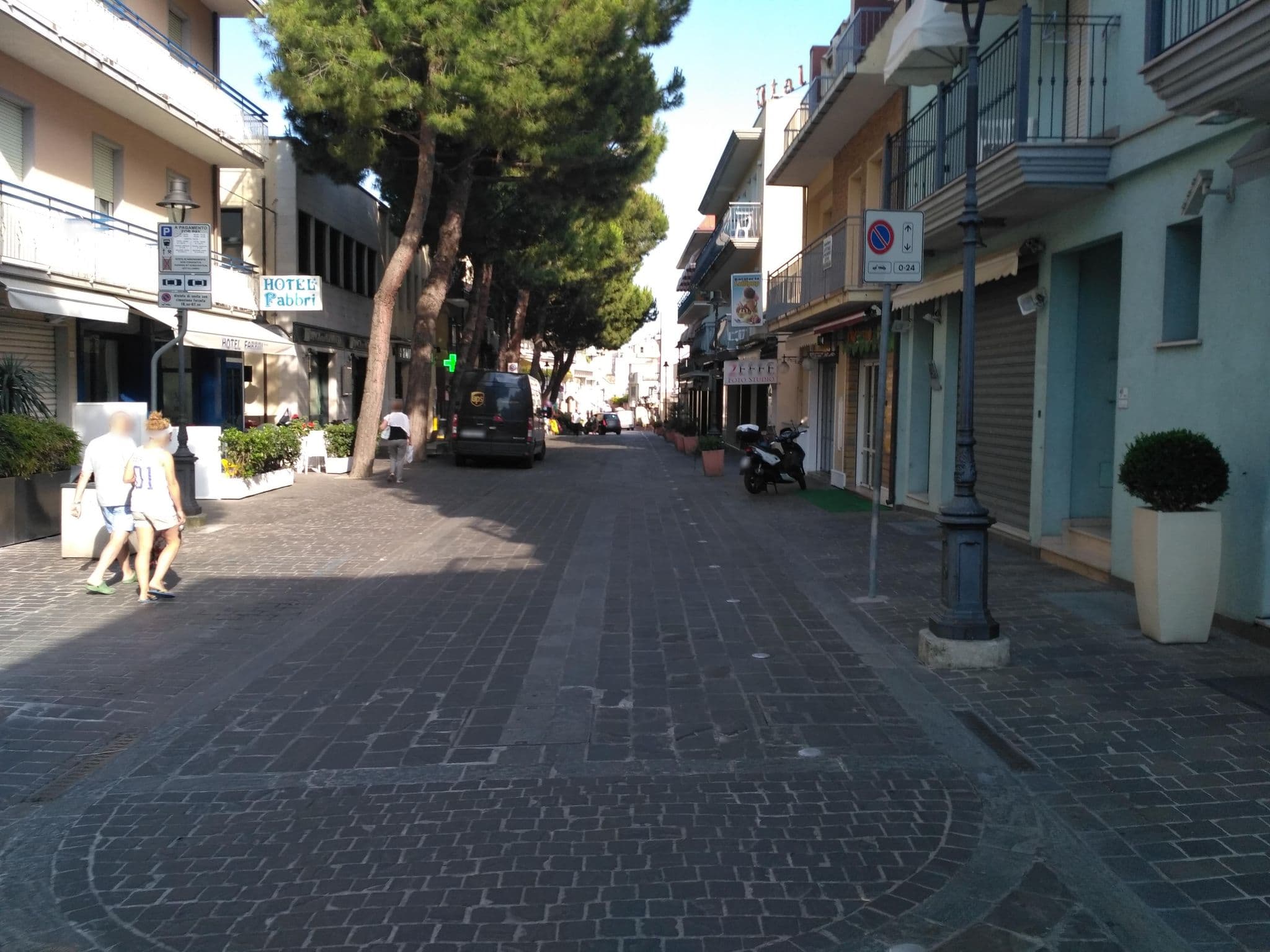 Street view near Hotel Acrux, Gabicce Mare — © folini (CC BY-SA · Mapillary)