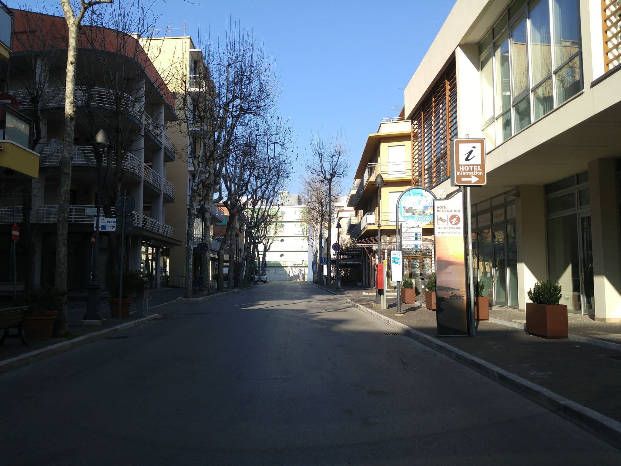 Street view near Hotel Maxim, Gabicce Mare — © sorcrosc (CC BY-SA · Mapillary)