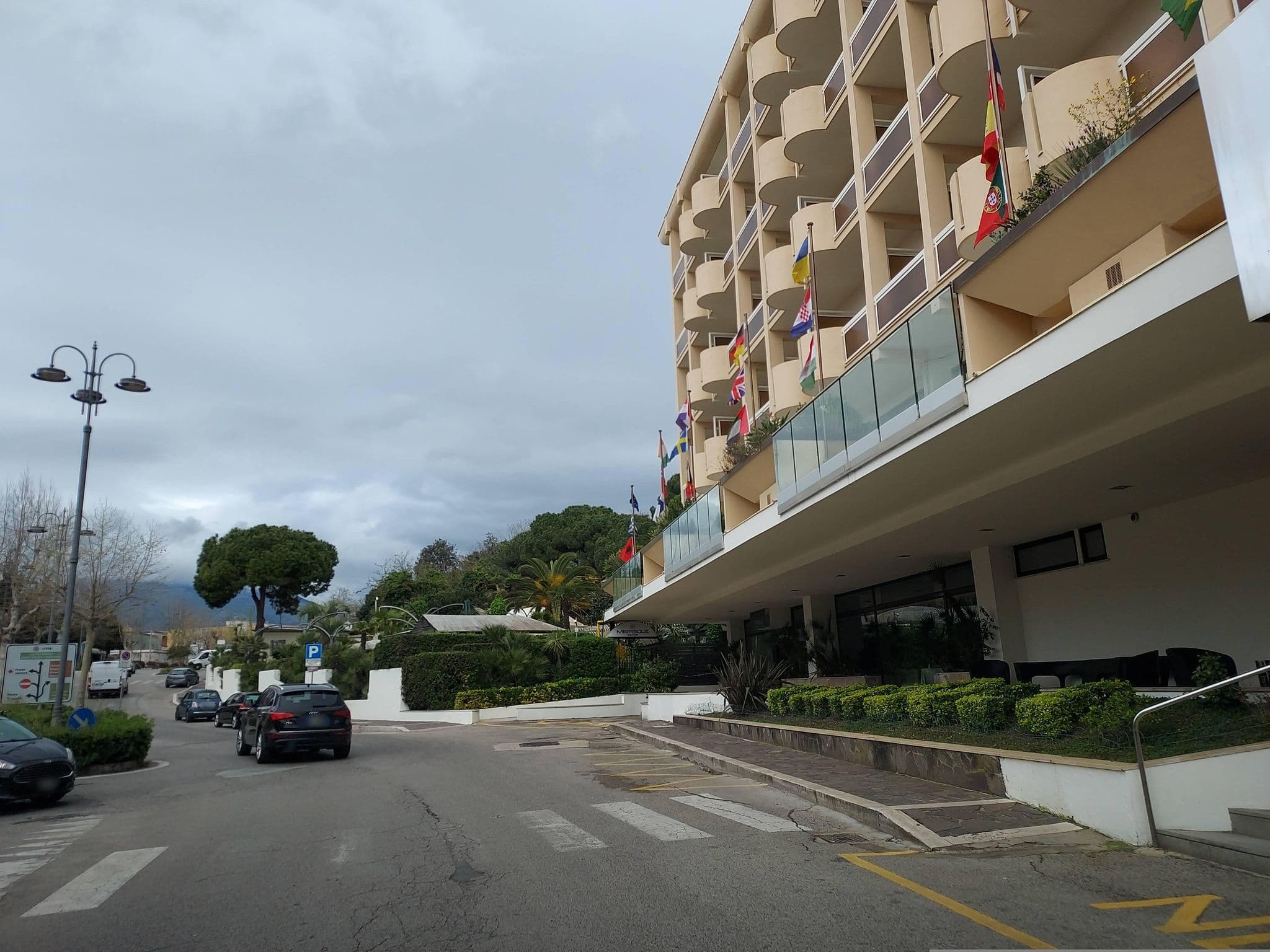 Street view near Hotel Mirasole International, Gaeta — © odiug (CC BY-SA · Mapillary)