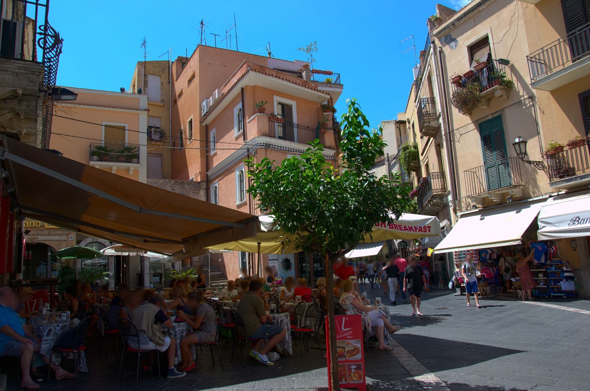 Street view near Corvaja Inn Hotel Taormina, Taormina