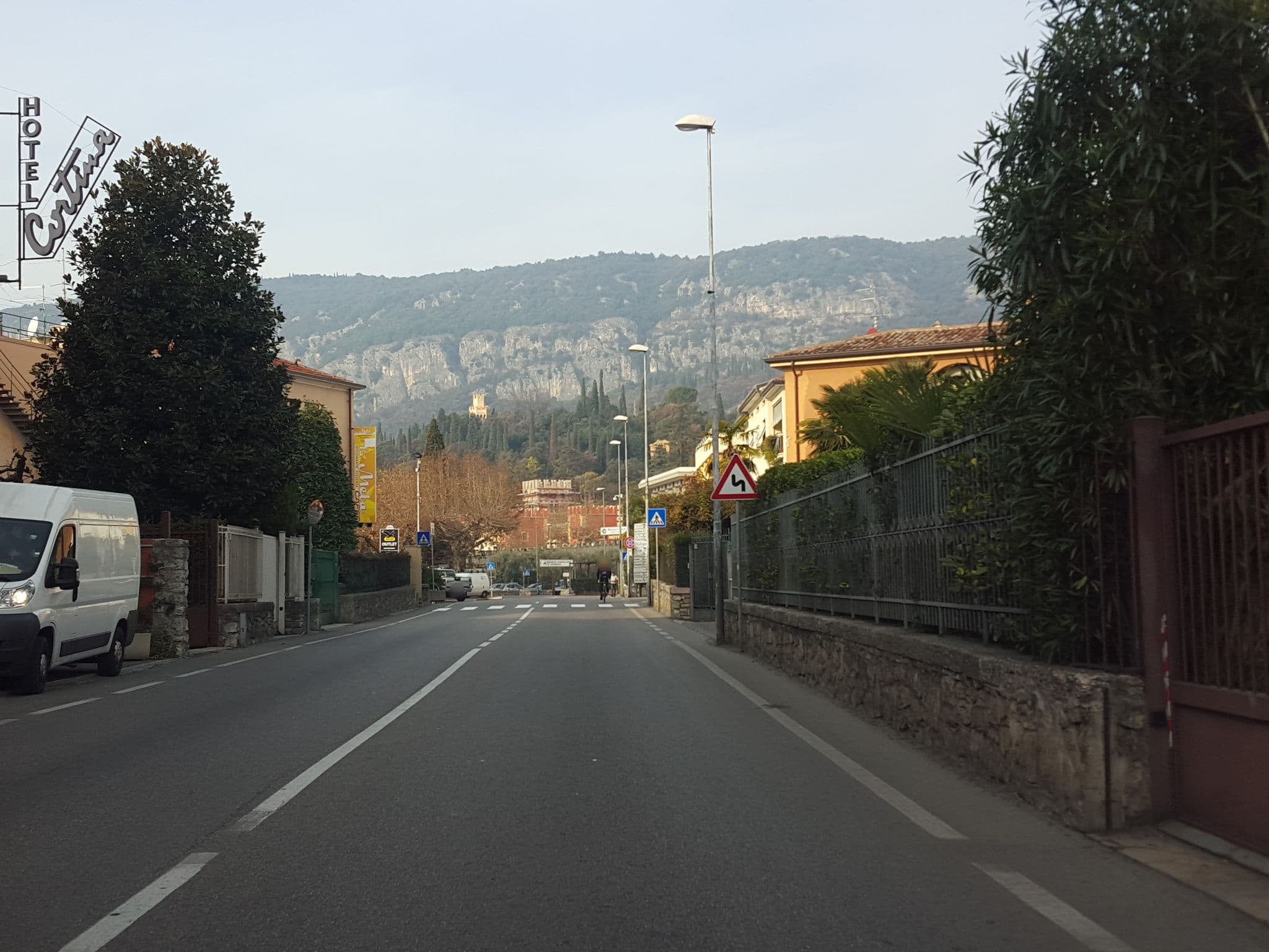 Street view near Hotel Cortina, Garda — © lucamenini (CC BY-SA · Mapillary)