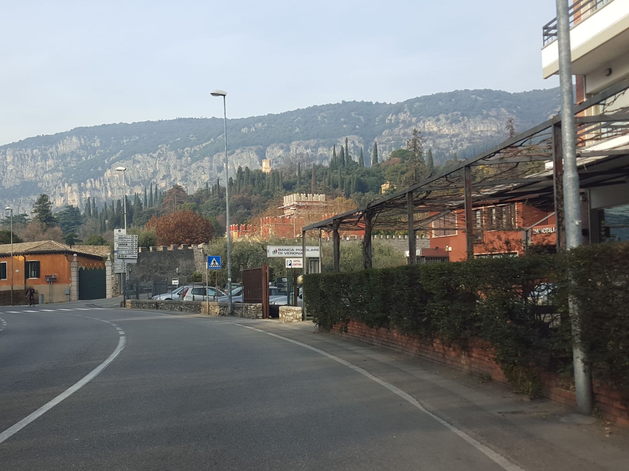 Street view near Hotel Silvestro, Garda — © lucamenini (CC BY-SA · Mapillary)