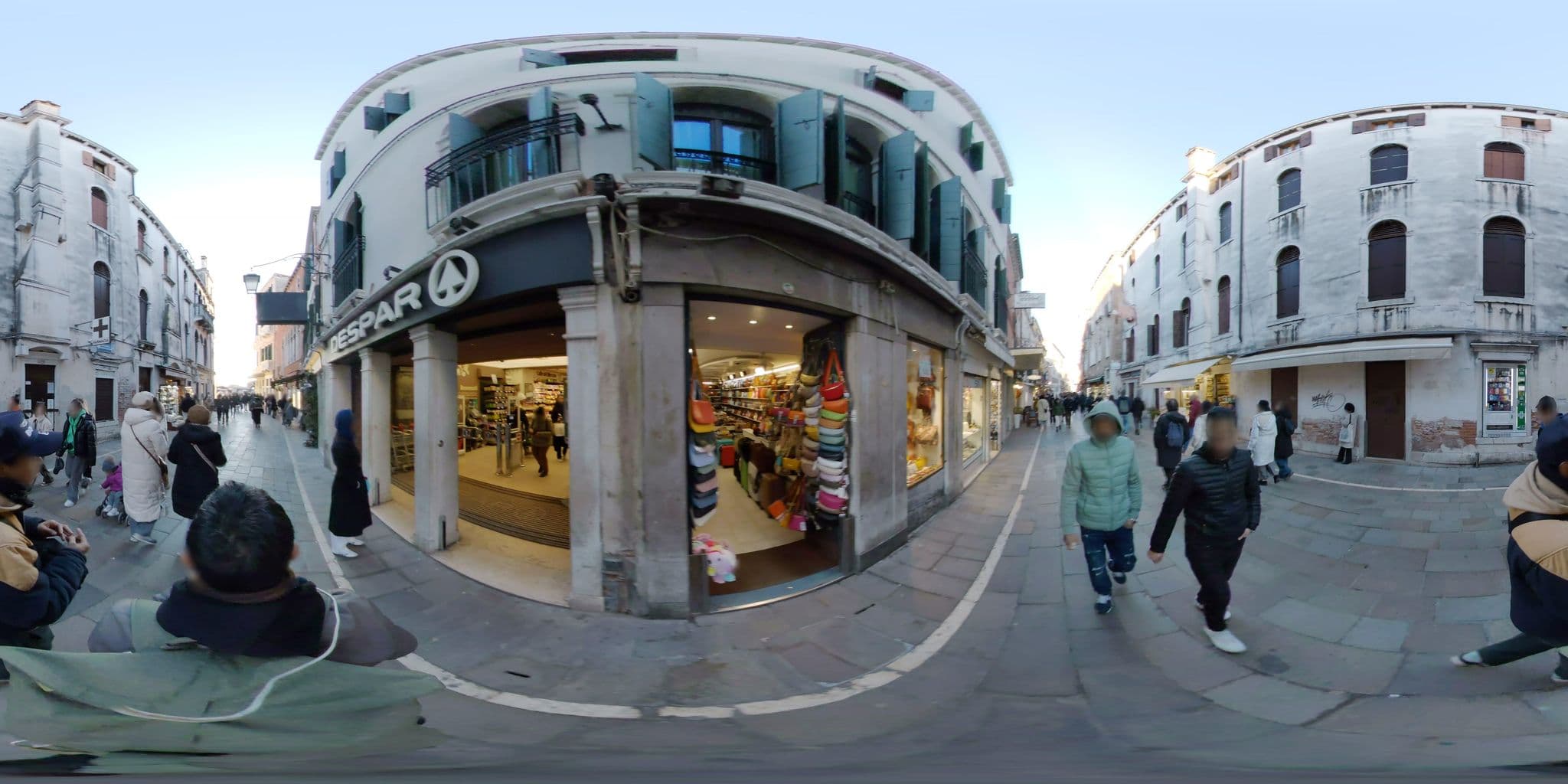 Street view near Hotel NH Venezia Santa Lucia - Formerly Hotel Bellini, Venice — © mapconcierge (CC BY-SA · Mapillary)