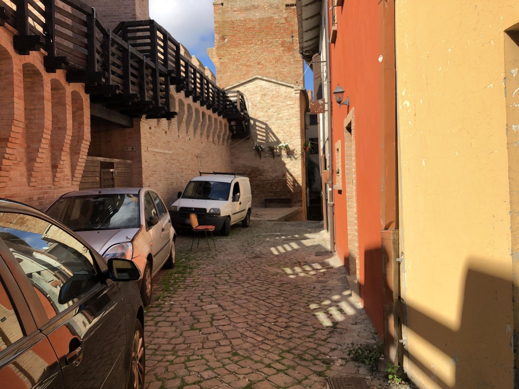 Street view near Inferno e Paradiso Boutique Hotel, Gradara — © peterleth (CC BY-SA · Mapillary)