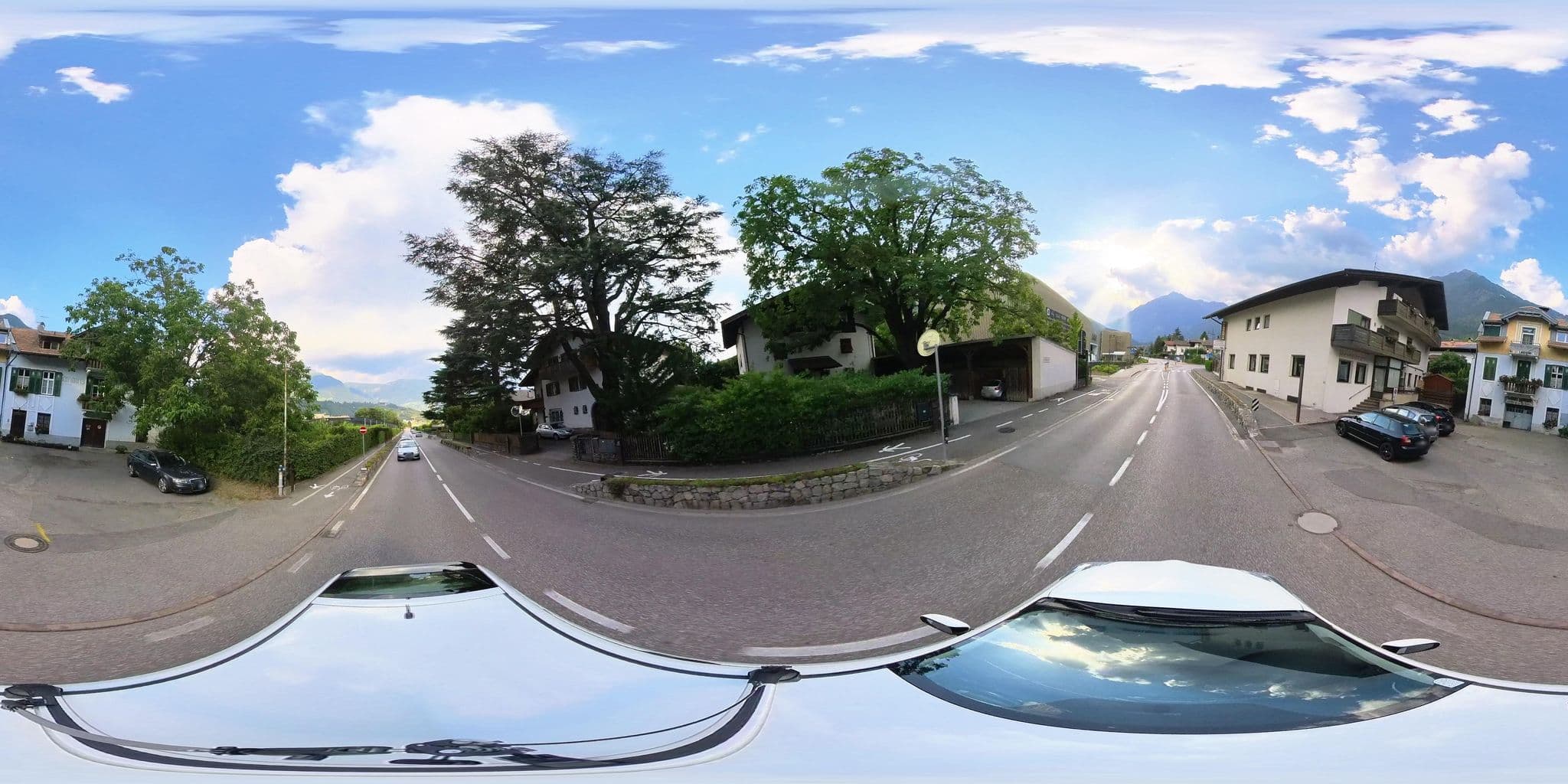 Street view near Pension - Restaurant - Pizzeria Löwen - Algund, Lagundo