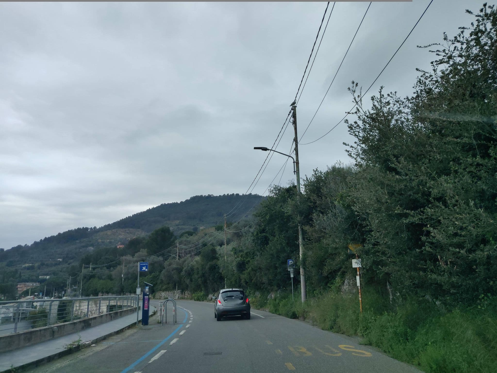 Street view near Cristallo Park Hotel, Le Grazie — © Yha1 (CC BY-SA · Mapillary)