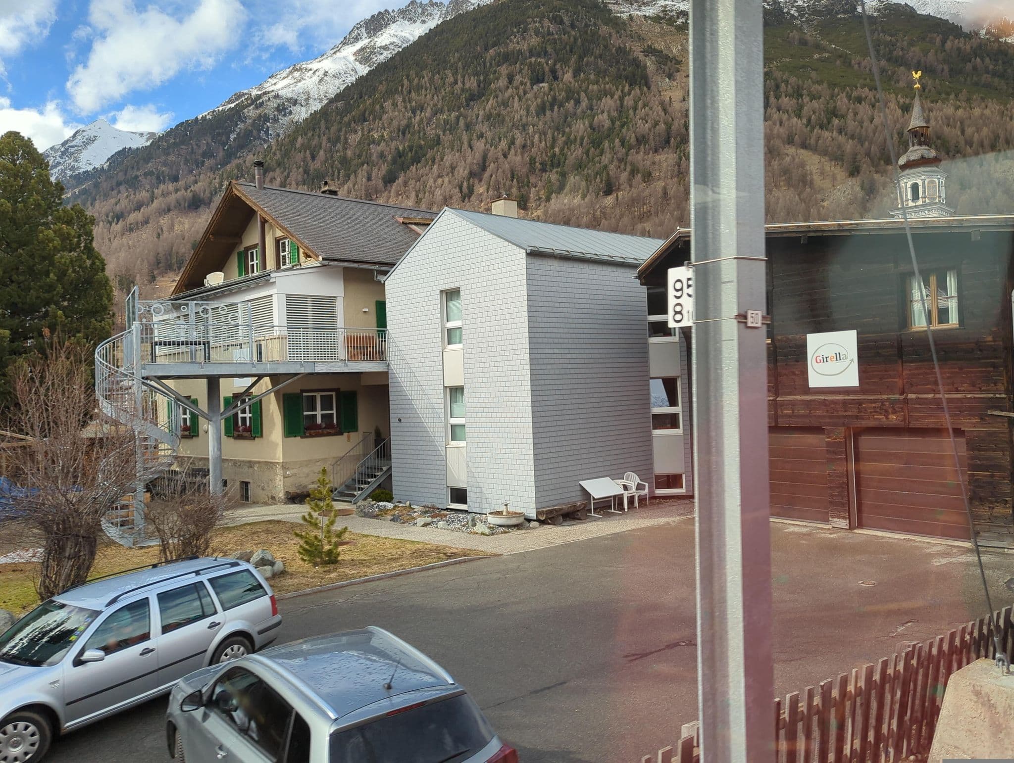 Street view near Pension Korsonek, Samedan — © oeschinen (CC BY-SA · Mapillary)