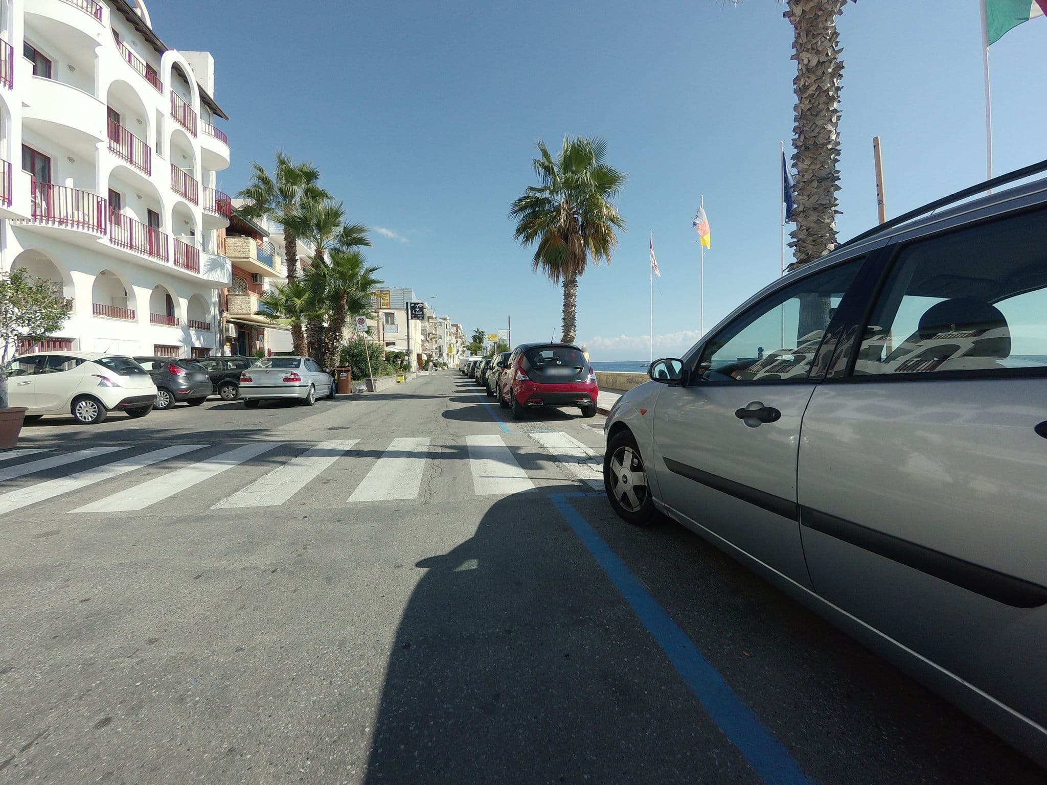 Street view near Albatros Beach Hotel, Letojanni — © posiki (CC BY-SA · Mapillary)