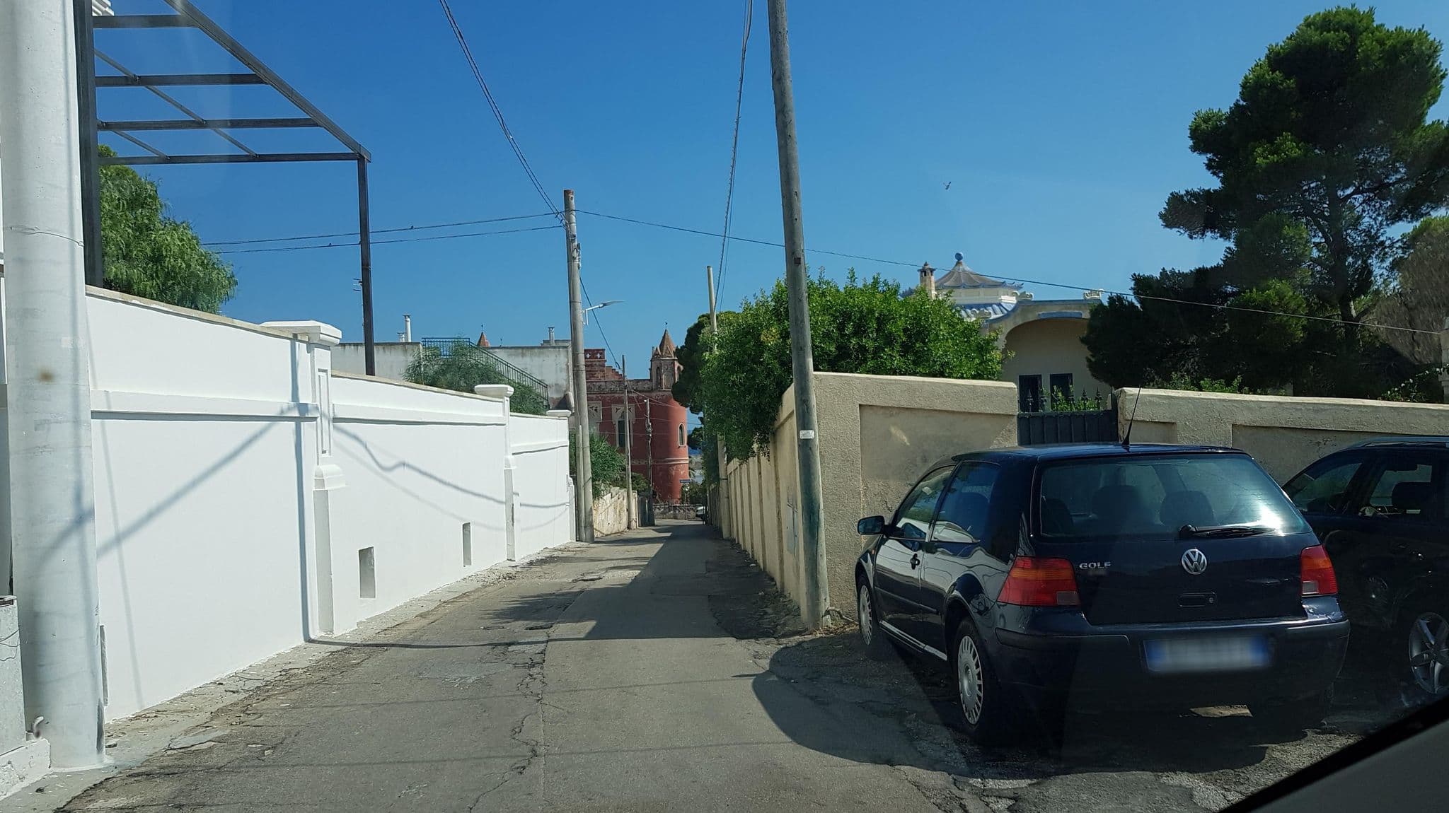 Street view near Villa Romasi, Leuca — © ale_zena_it (CC BY-SA · Mapillary)