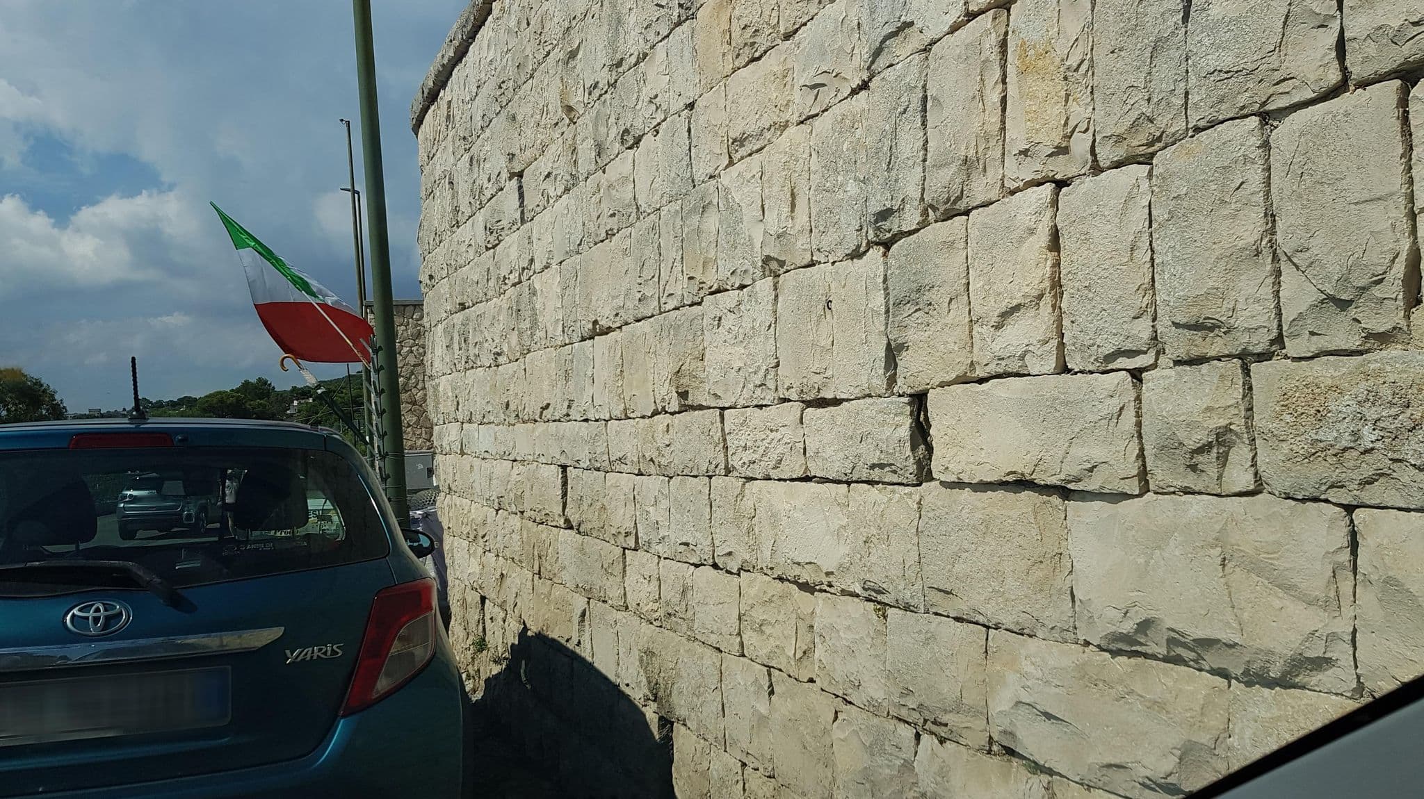 Street view near Maris Stella, Leuca — © ale_zena_it (CC BY-SA · Mapillary)